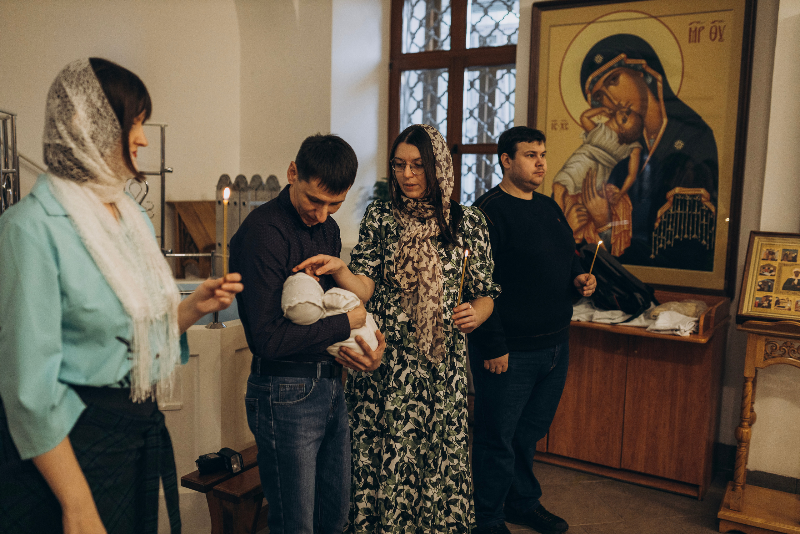 Таинство Крещения Ксении. Мария Беседина. Фотография о любви