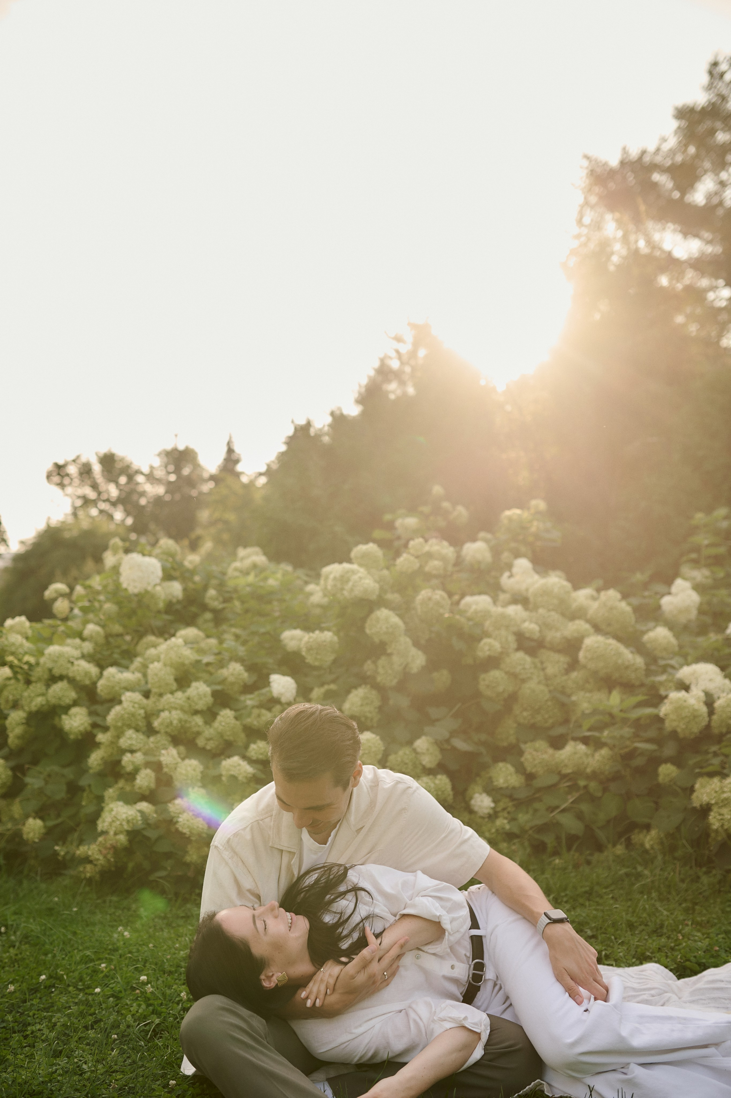 Рохус, Юля и Оливия в парке Останкино. Семейный и свадебный lifestyle-фотограф в Москве Мария Петрова