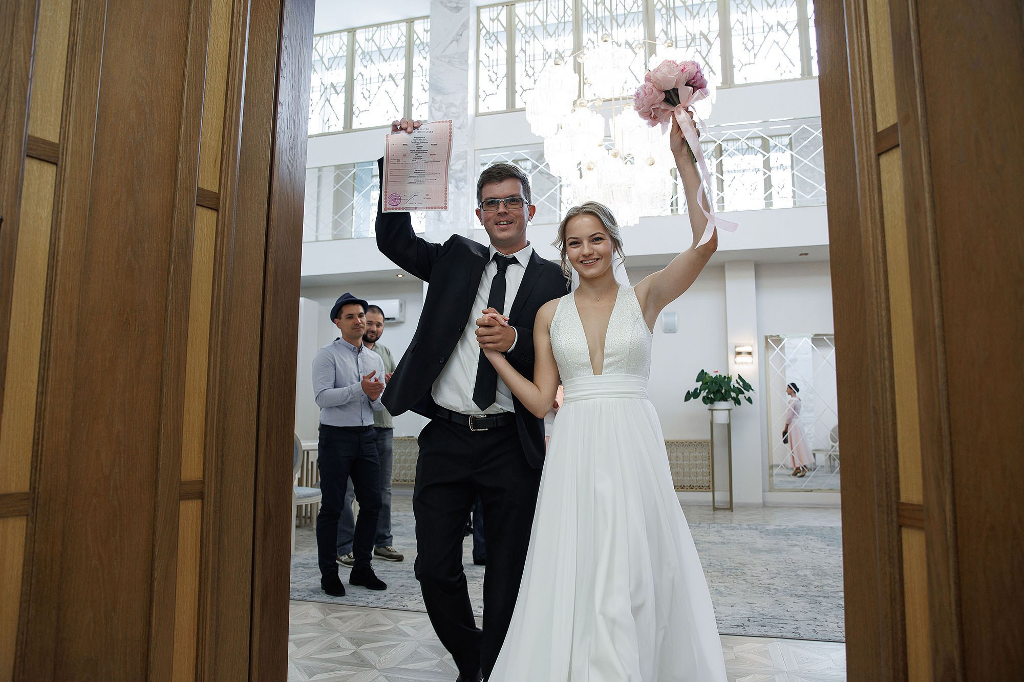 Регистрация в ЗАГСе и выездная. Свадебная съемка. Фотограф в Москве Валерий Боцман