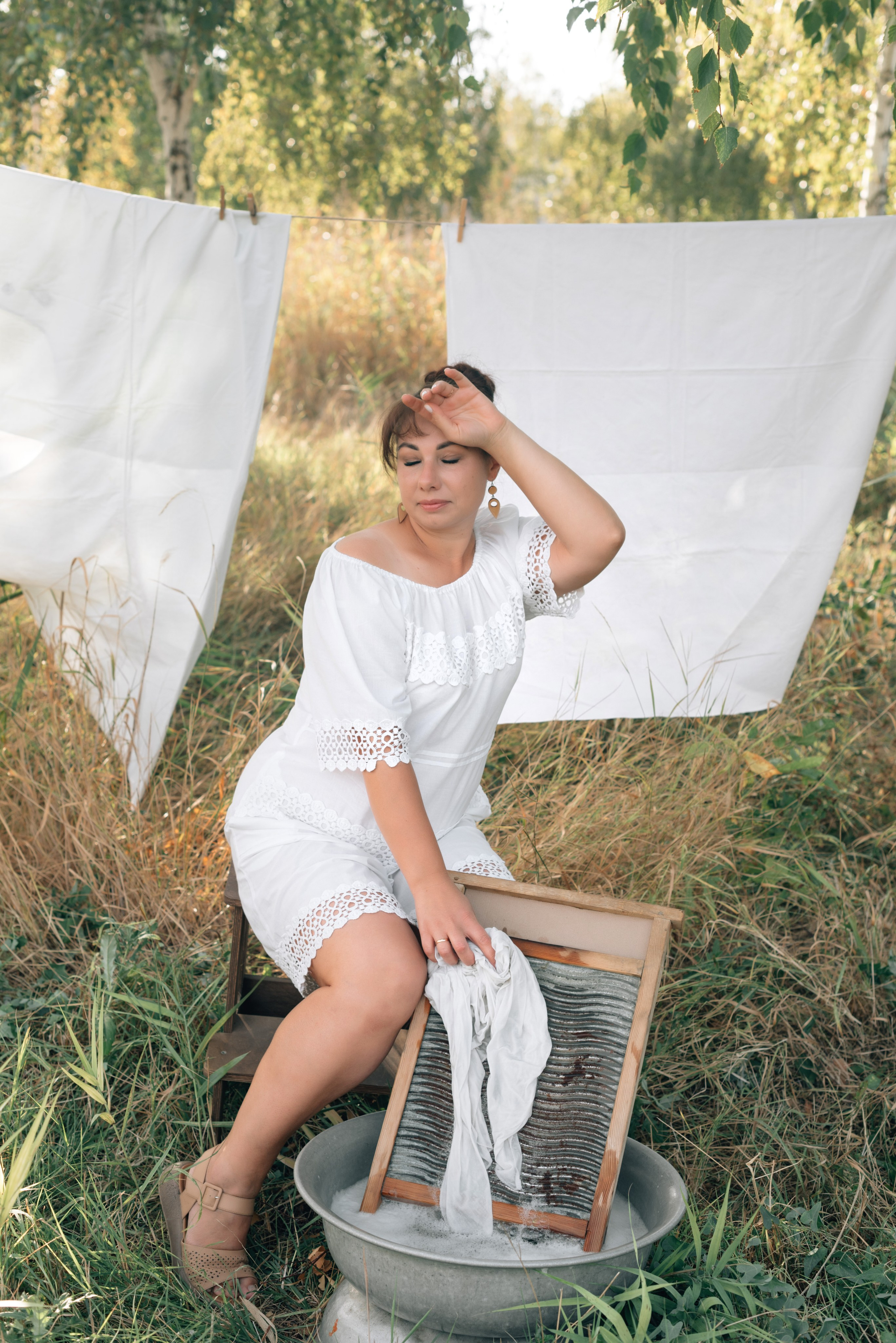 Фотодень «Стирка». Детский и семейный фотограф выпускной альбом Приморско-Ахтарск