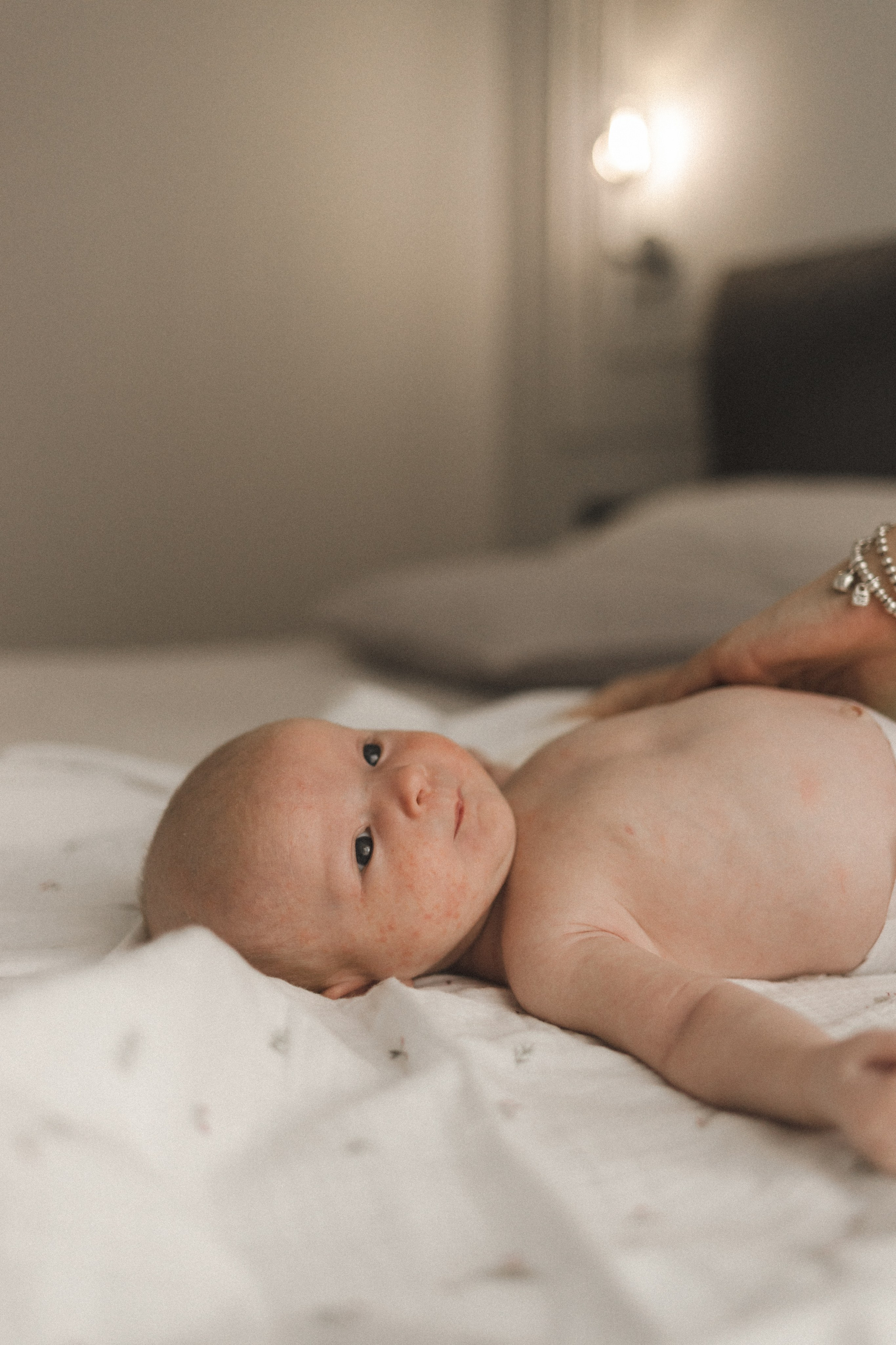 Самый первый месяц жизни. Семейный фотограф в Москве