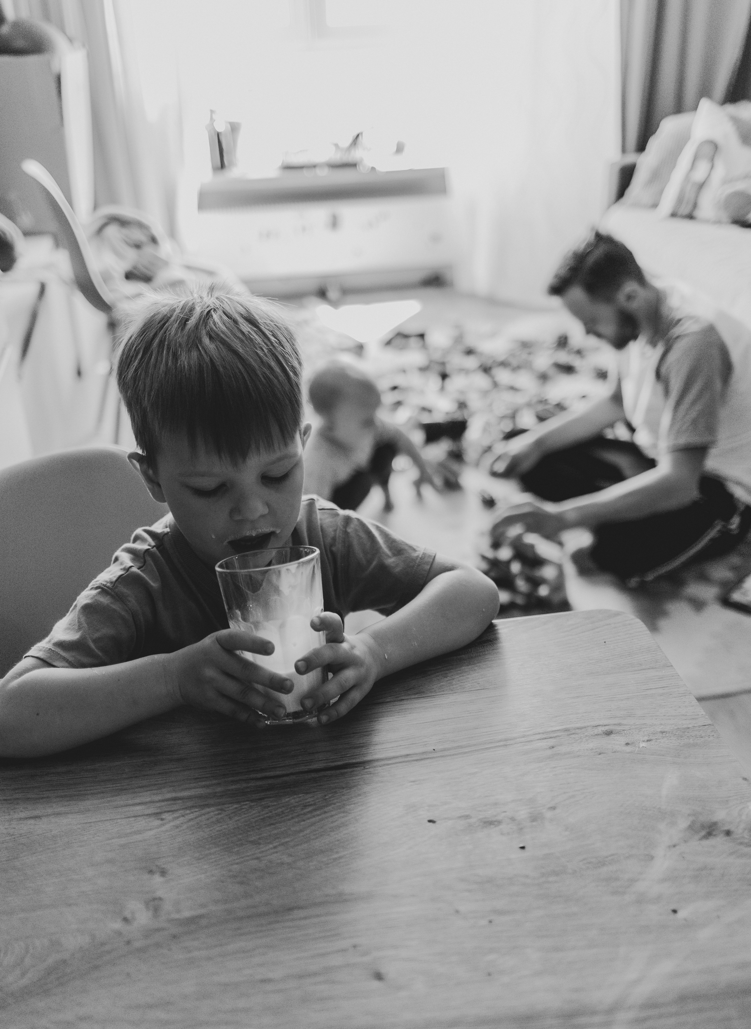 На завтраке!. Семейный фотограф Юлия Клишина