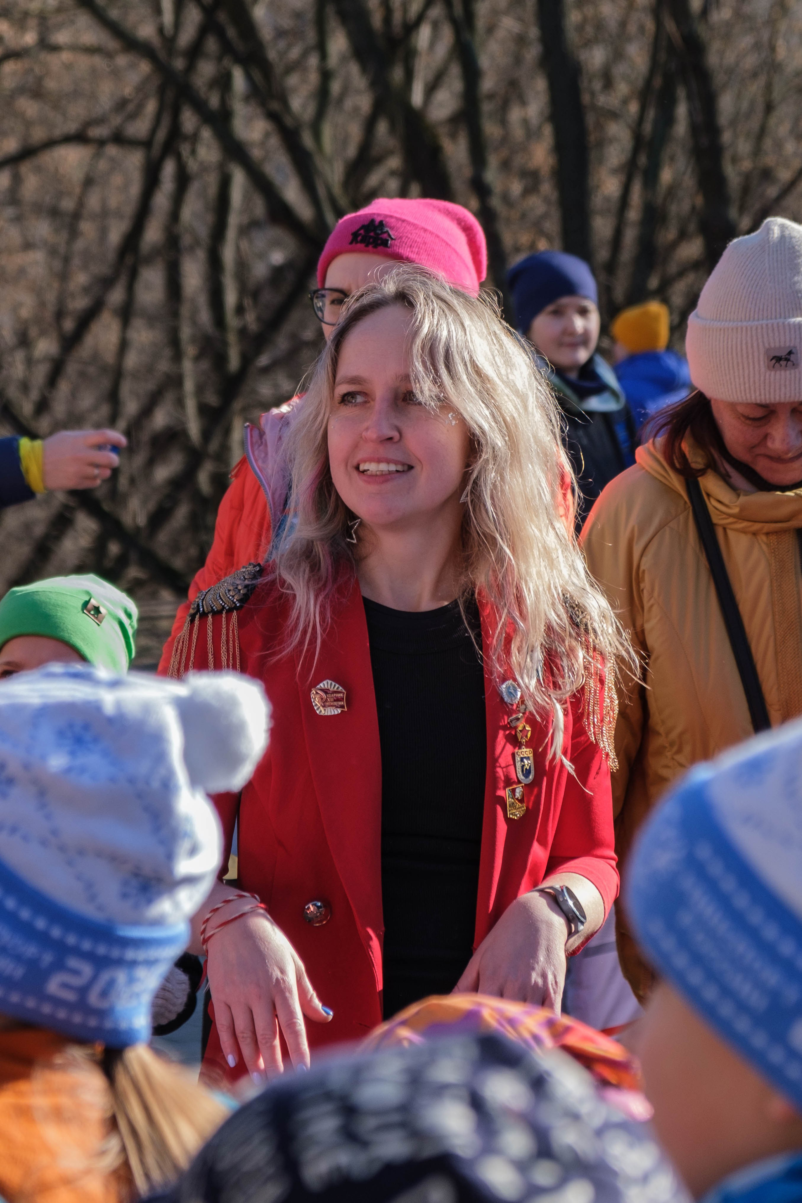8 марта в парке. Фотограф Диана Иремадзе