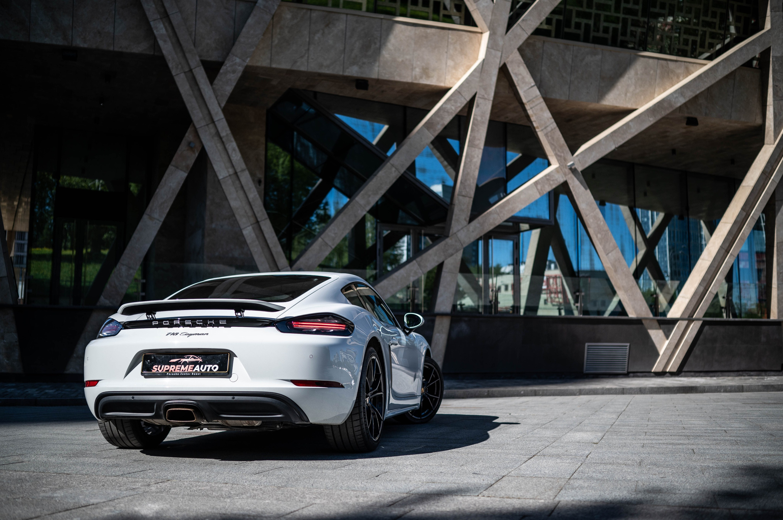 Porsche 718 Cayman. Автомобильный фотограф в Москве — Сидоров Дмитрий