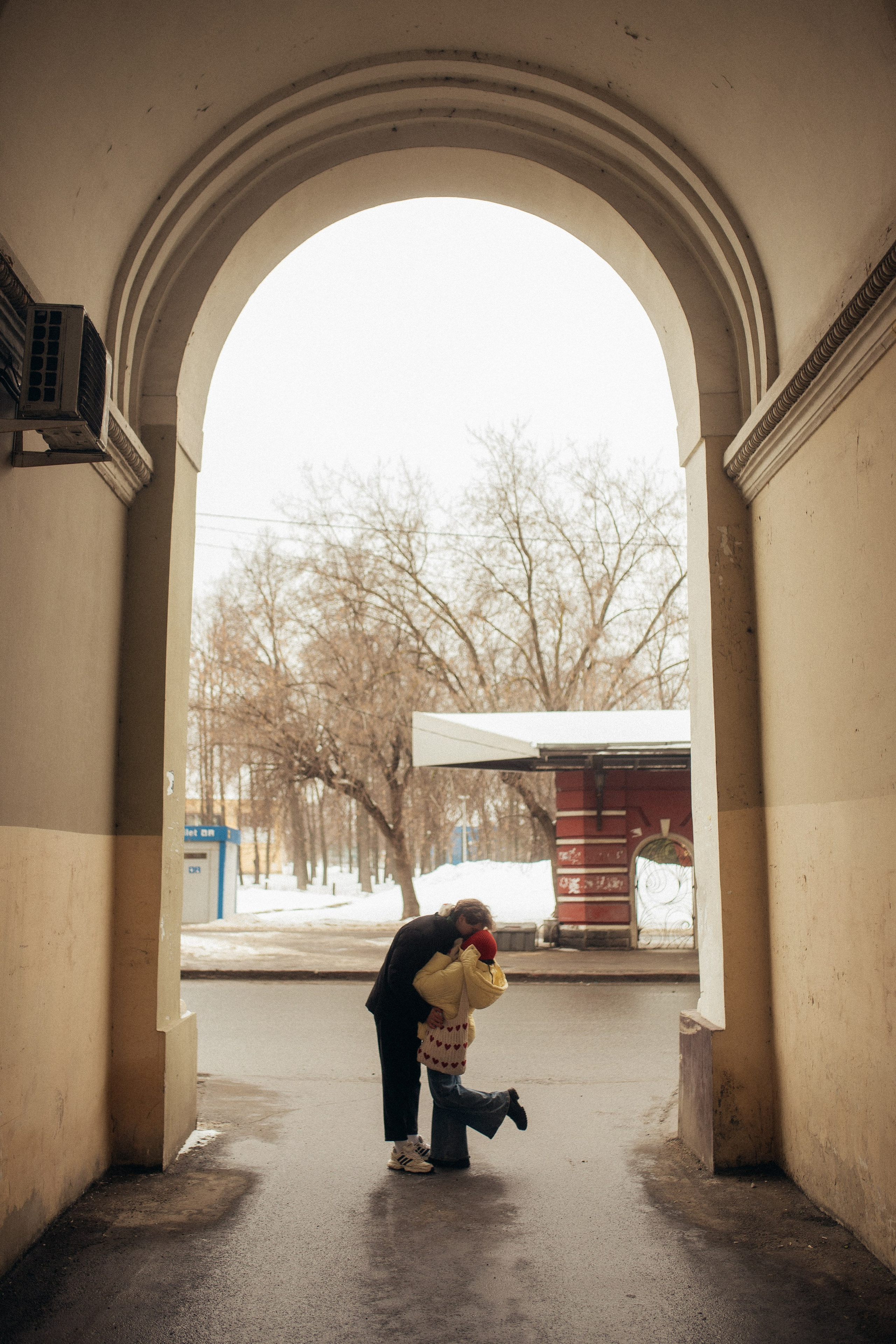 Зимняя прогулка. Свадебный фотограф Казань