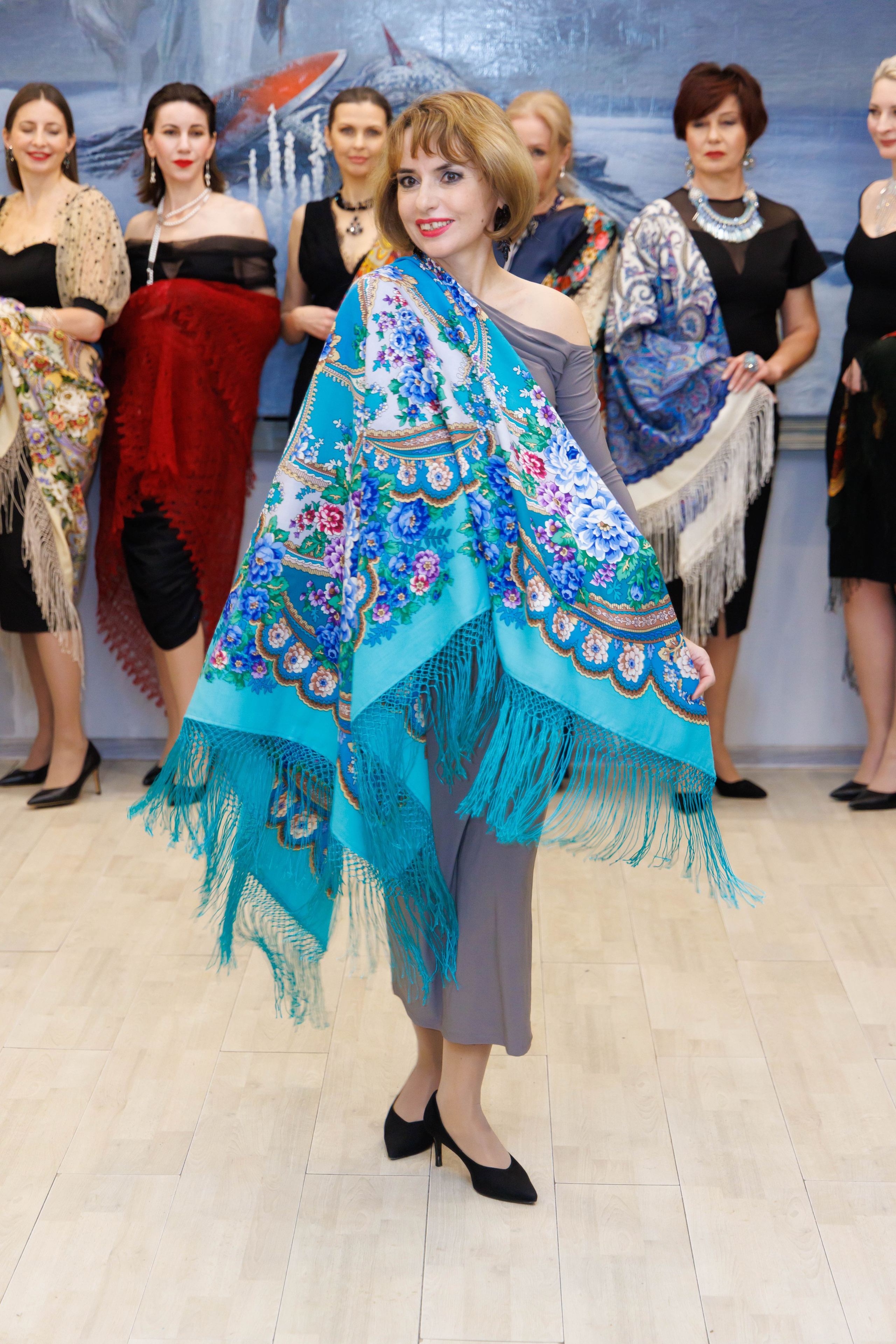 Показ в Музее славянской культуры, 2025. Коллекционер и искусствовед Олеся Ястребова