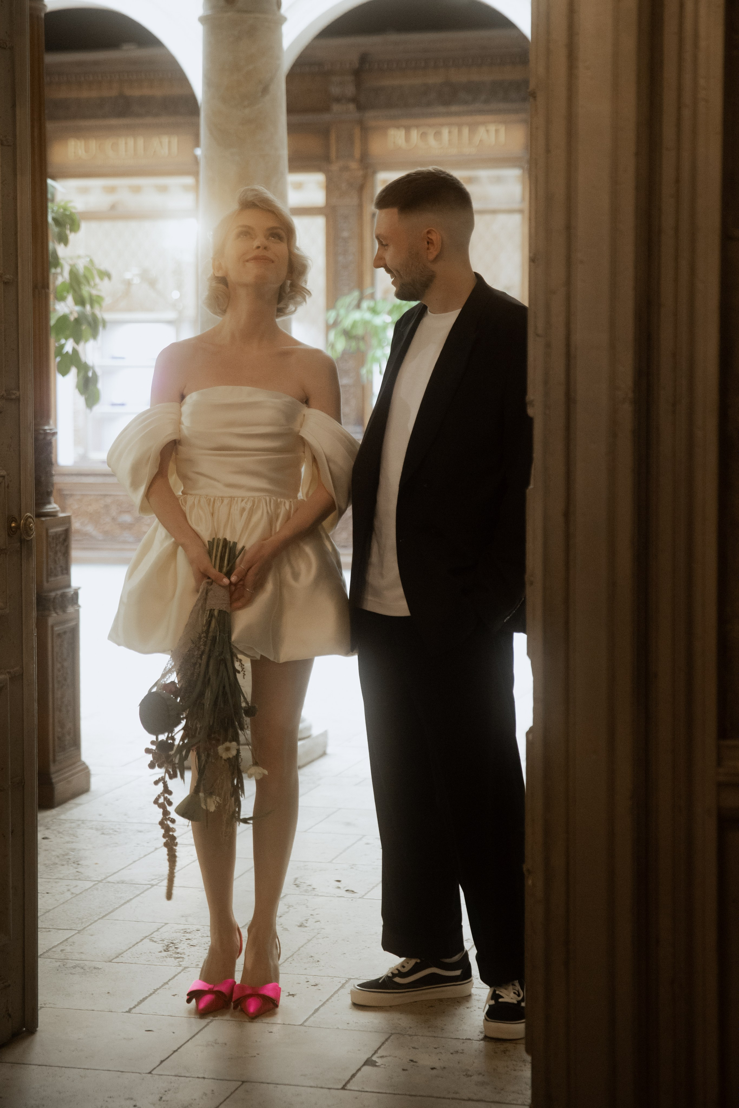 Анна и Никита, роспись и прогулка в Москве. Фотограф в Москве Екатерина Черненко