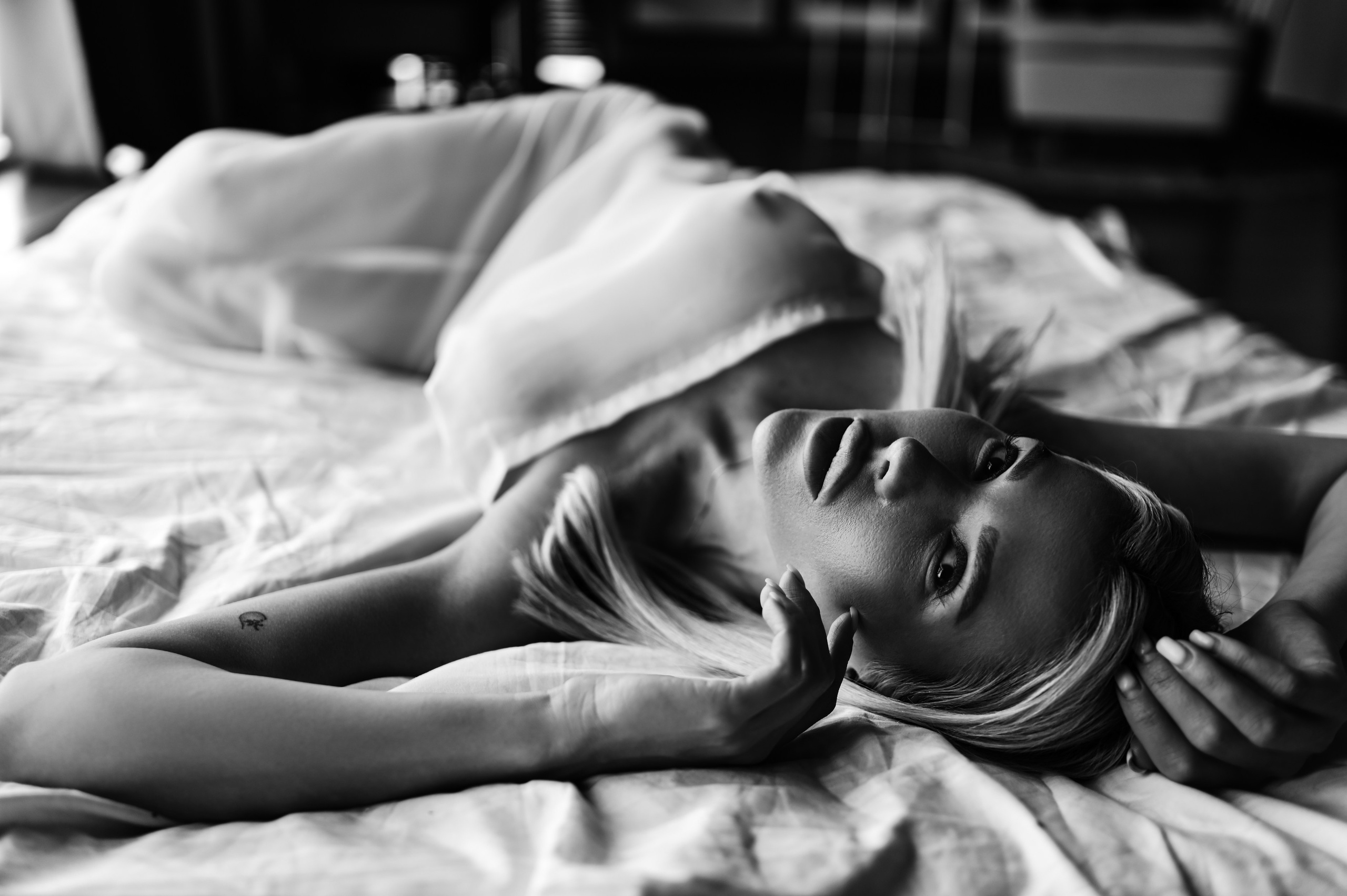 Level 1 — Monochrome boudoir