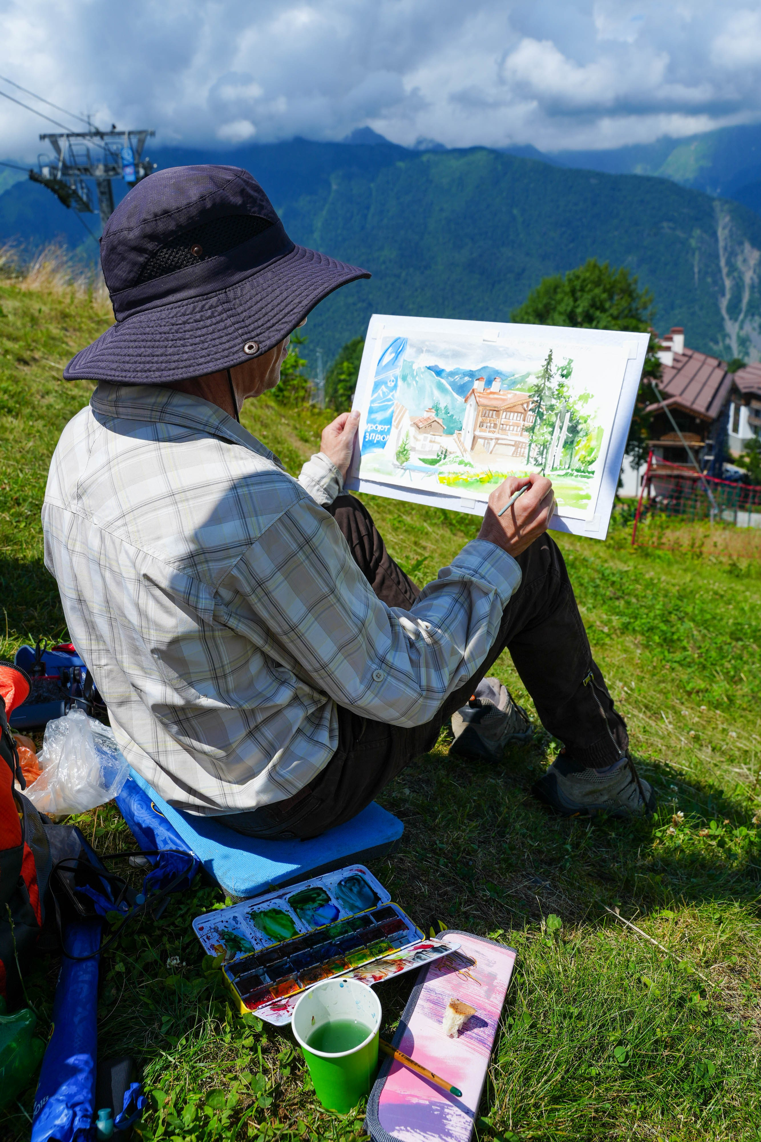 День леопарда на курорте Газпром Поляна. Репортажный фотограф в Красной Поляне и Сочи Павлюченко Екатерина