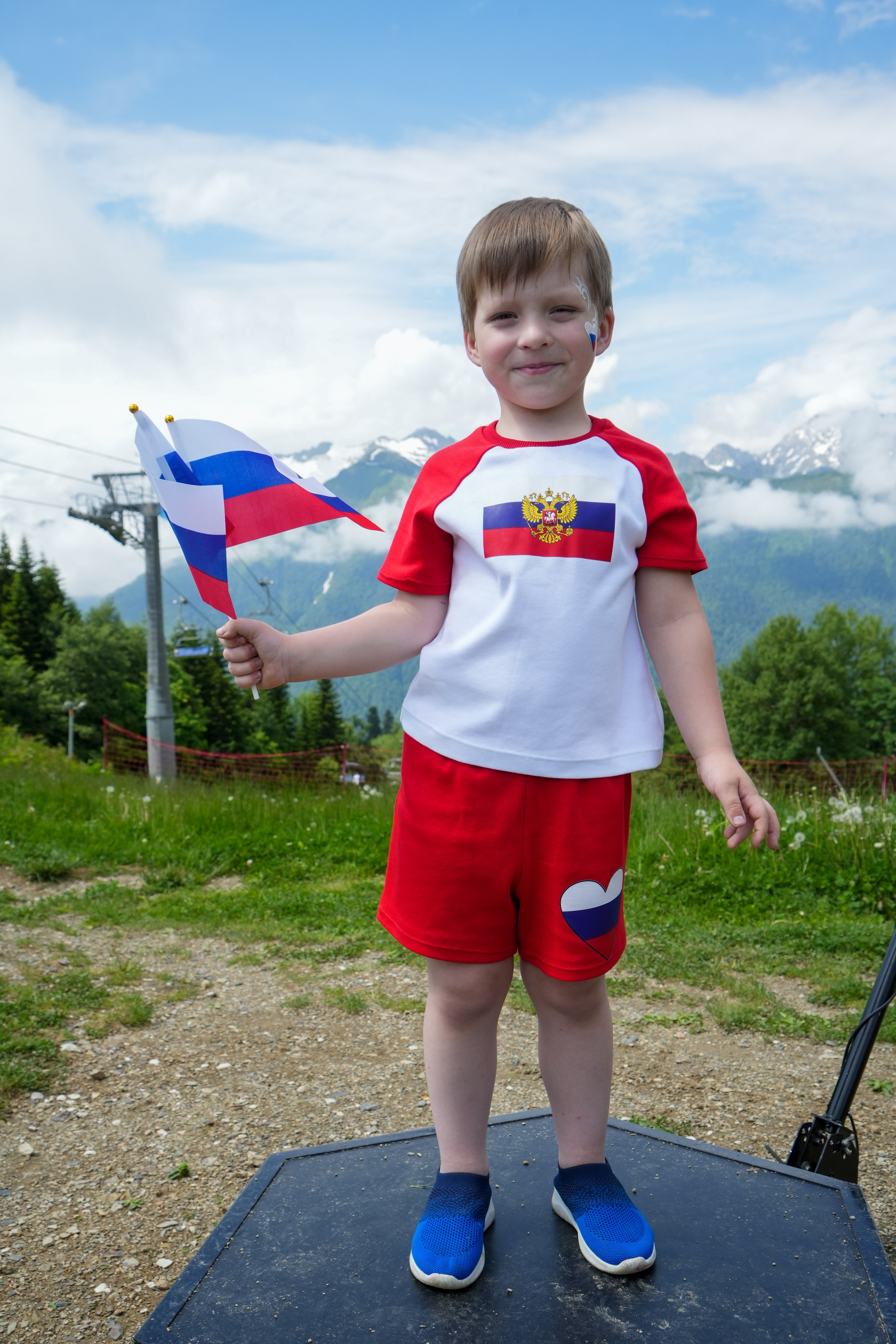 День России на курорте Газпром 2023. Репортажный фотограф в Красной Поляне и Сочи Павлюченко Екатерина