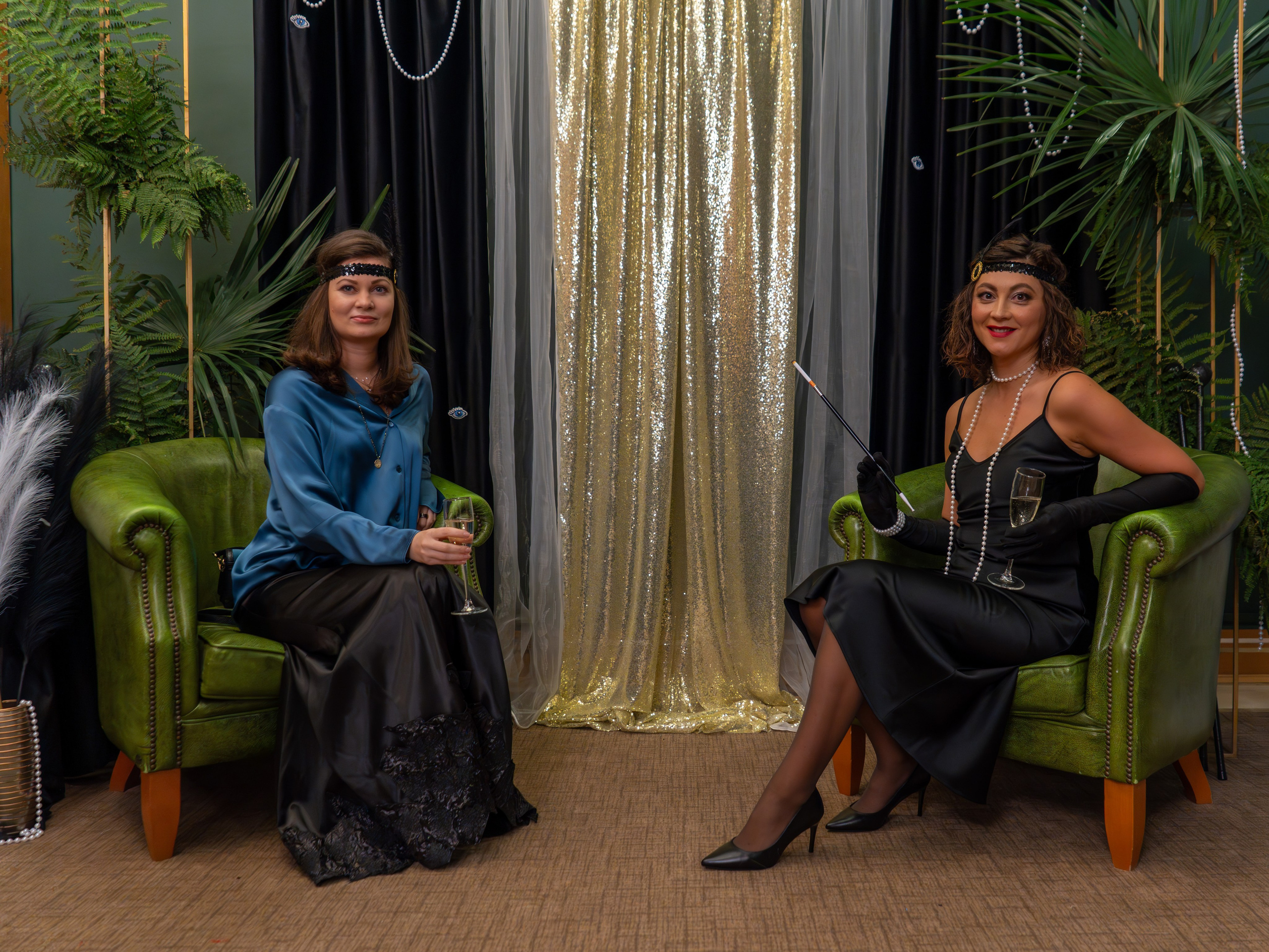 Новый год в стиле Great Gatsby. Репортажный фотограф в Красной Поляне и Сочи Павлюченко Екатерина