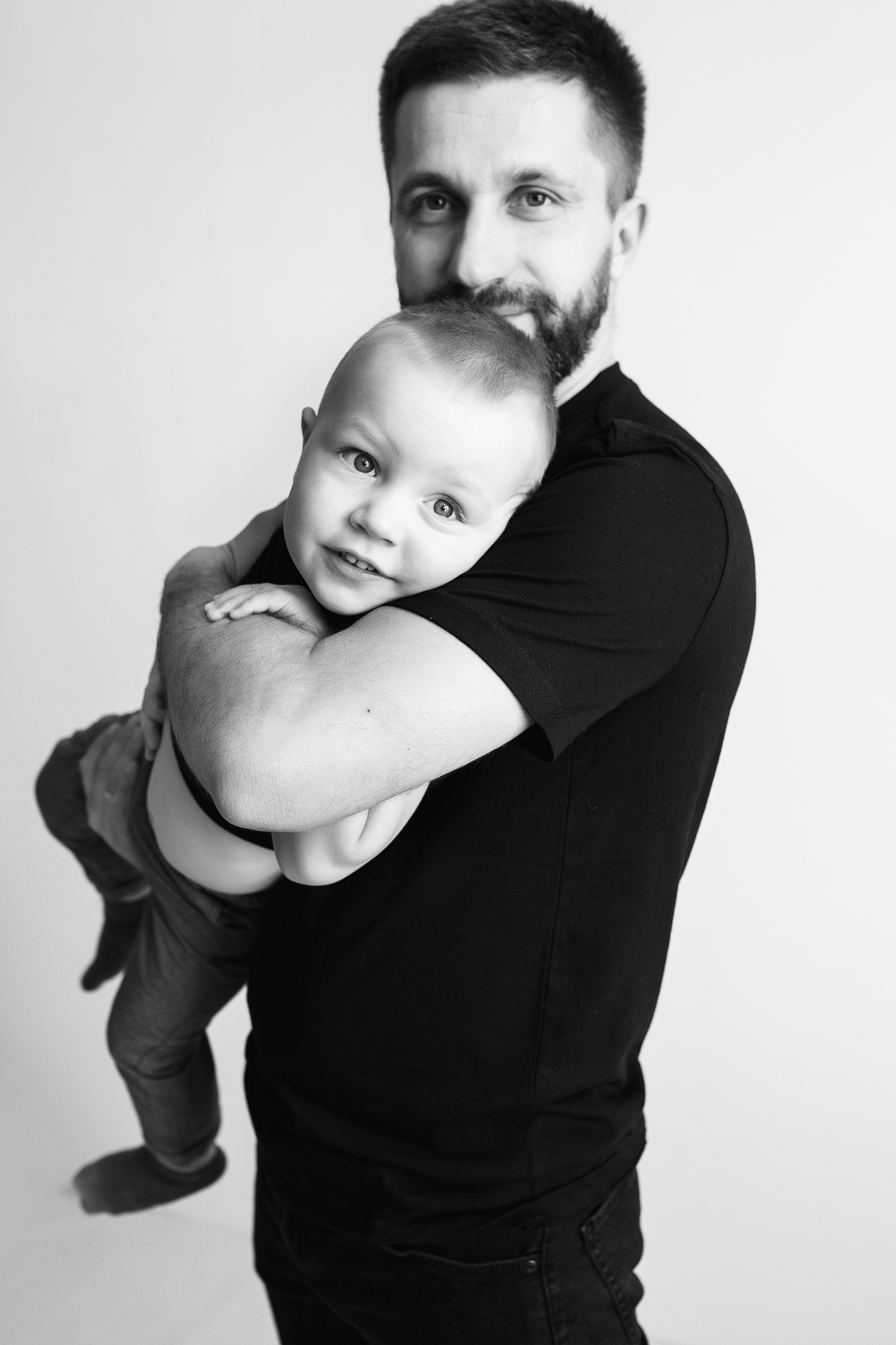 ЧБ серия. Фотограф новорожденных Оксана Полевская