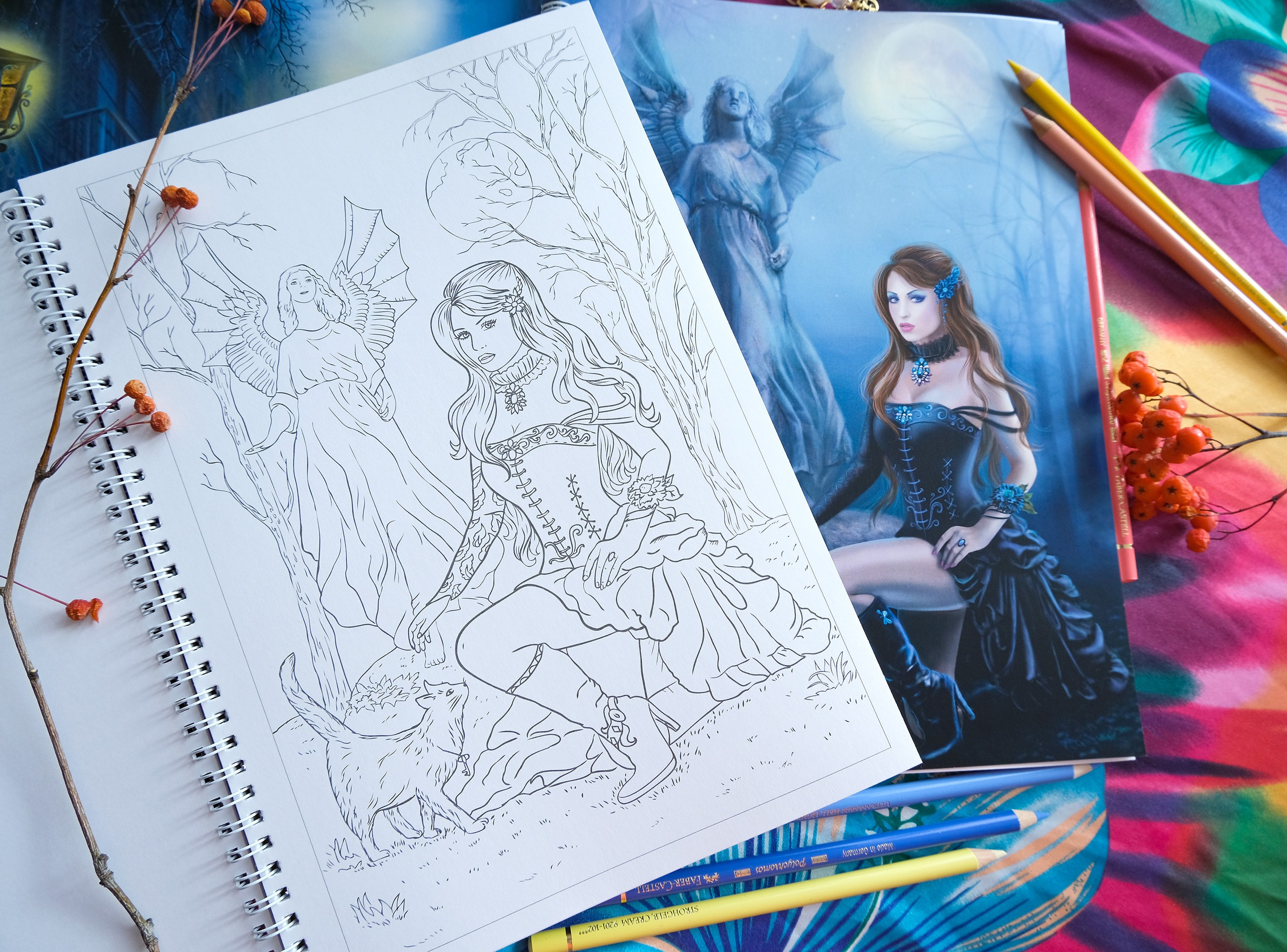 Magic. Раскраски Алёны Лазаревой