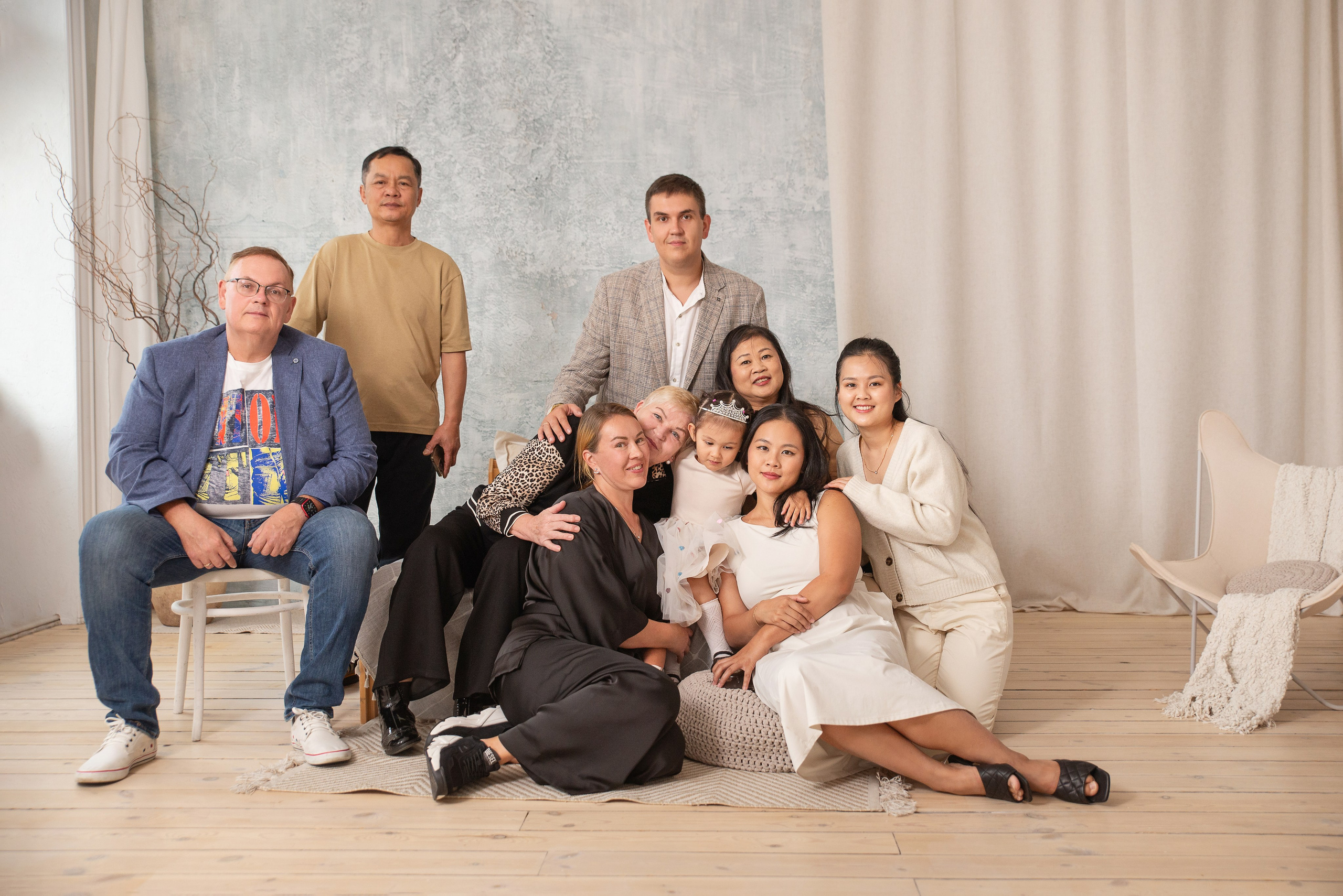 Аня и ее большая семья. Фотограф новорожденных Екатеринбург, Первоуральск