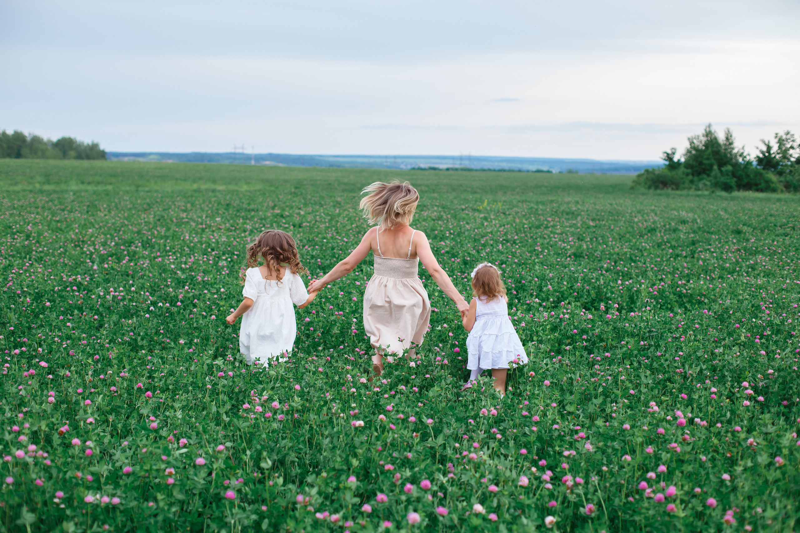 Люпины, клеверное поле. Детский и семейный фотограф в Пензе Лена бешенова