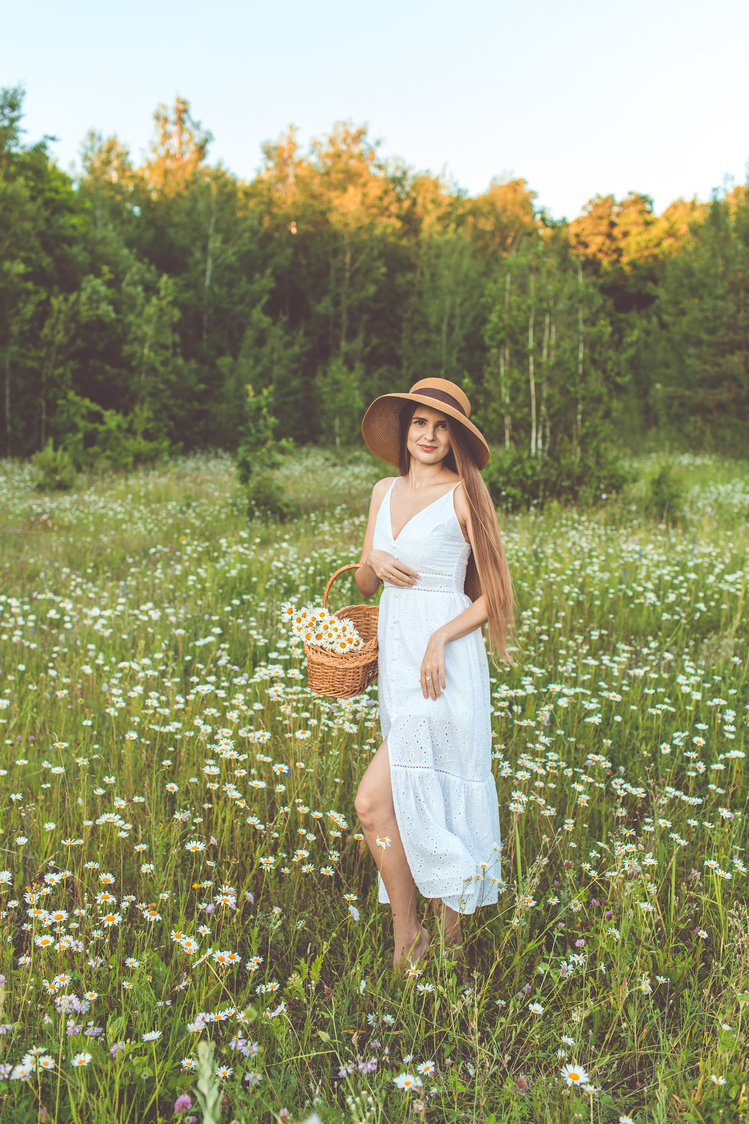 Фотосессии в ромашках. Детский и семейный фотограф в Пензе Лена бешенова