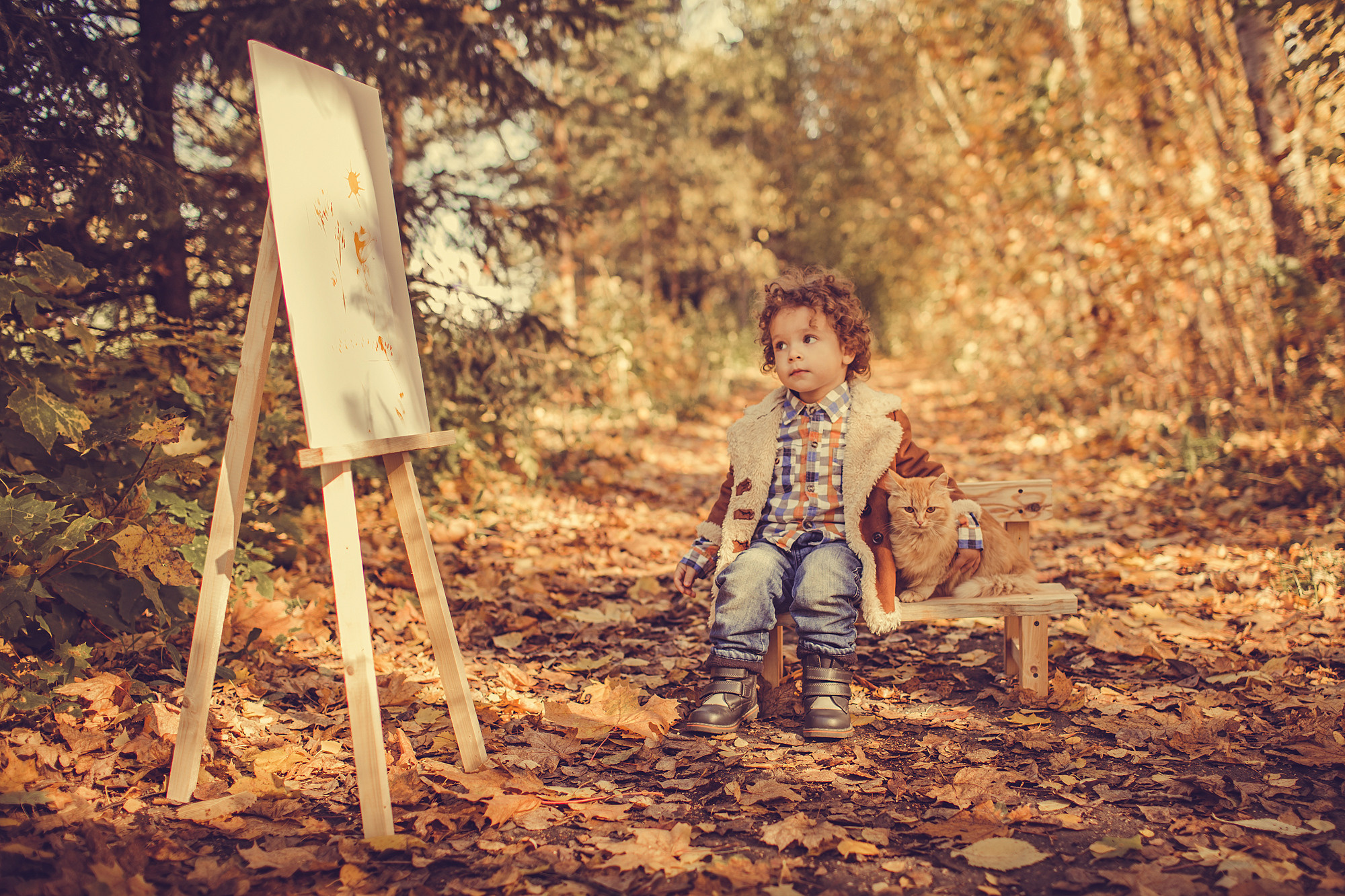 Художник. Детский и семейный фотограф в Пензе Лена бешенова