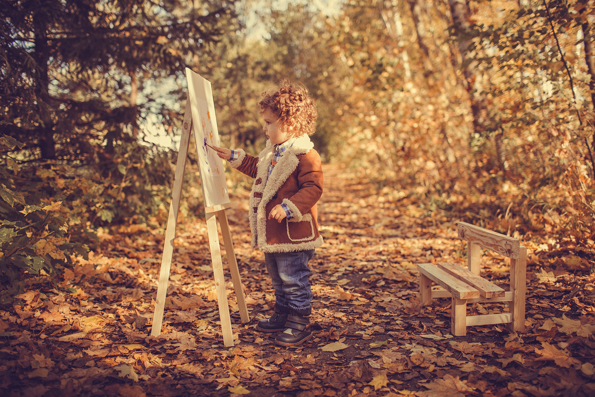 Художник. Детский и семейный фотограф в Пензе Лена бешенова
