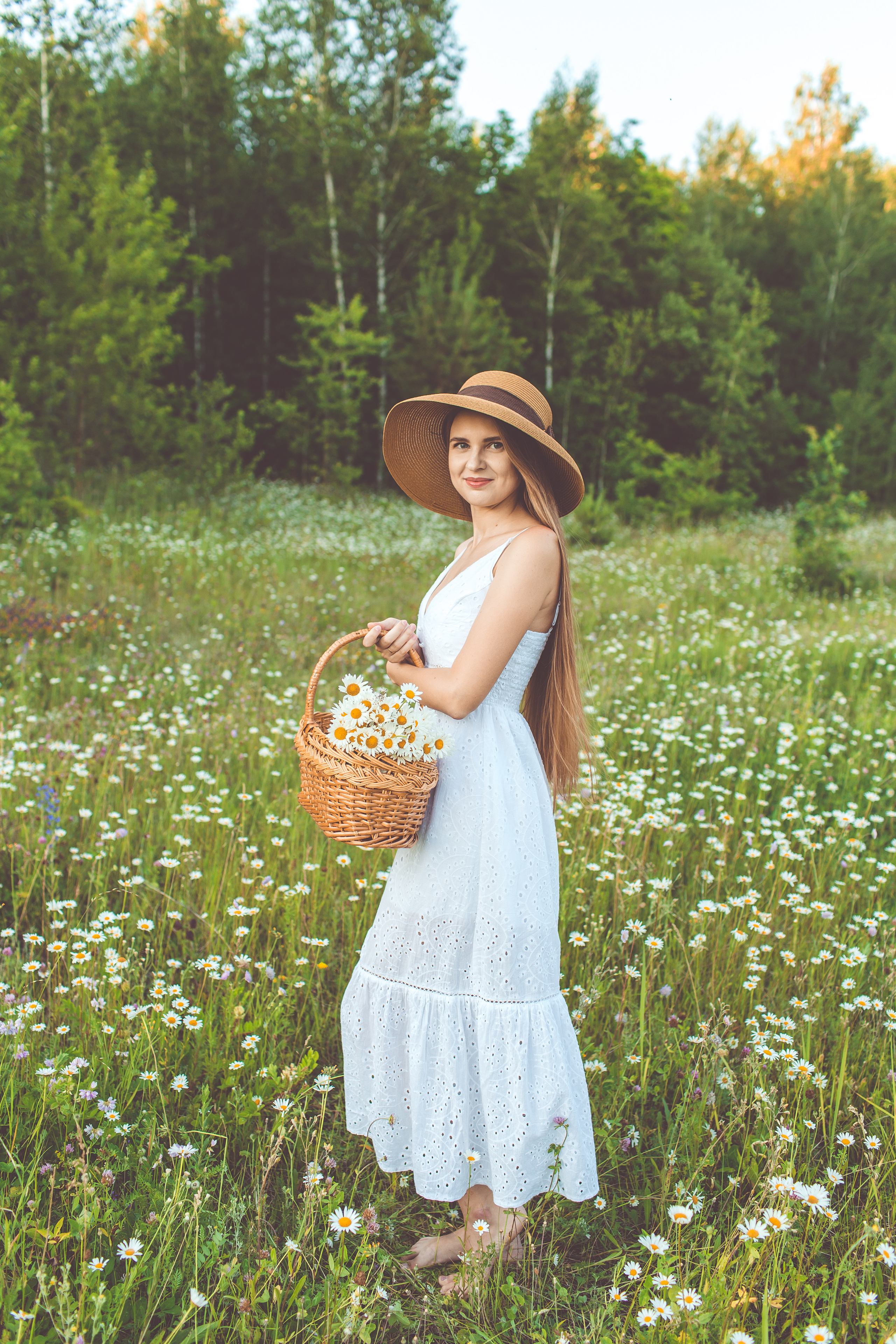 Фотосессии в ромашках. Детский и семейный фотограф в Пензе Лена бешенова