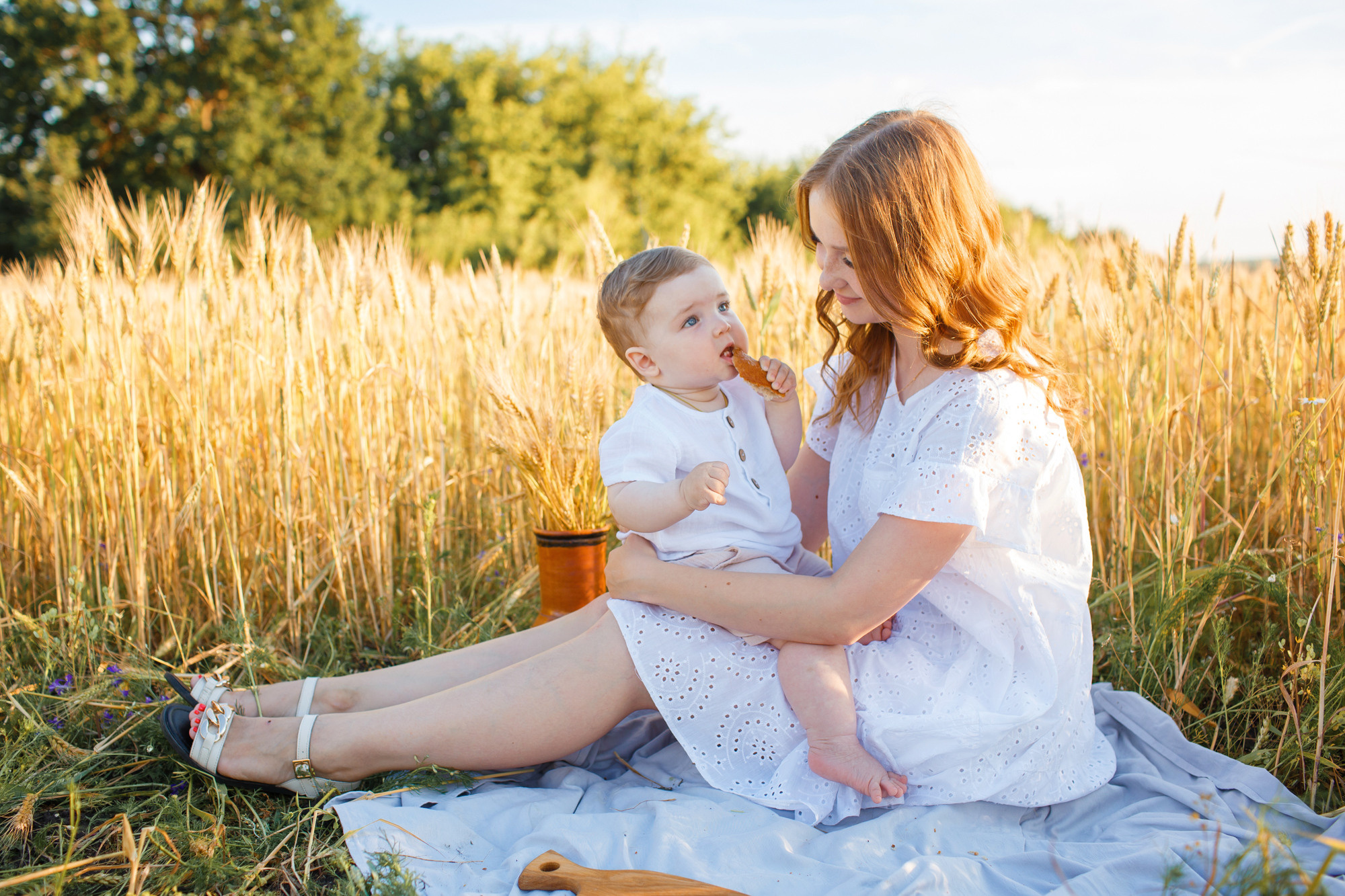 Пшеничное поле. Детский и семейный фотограф в Пензе Лена бешенова