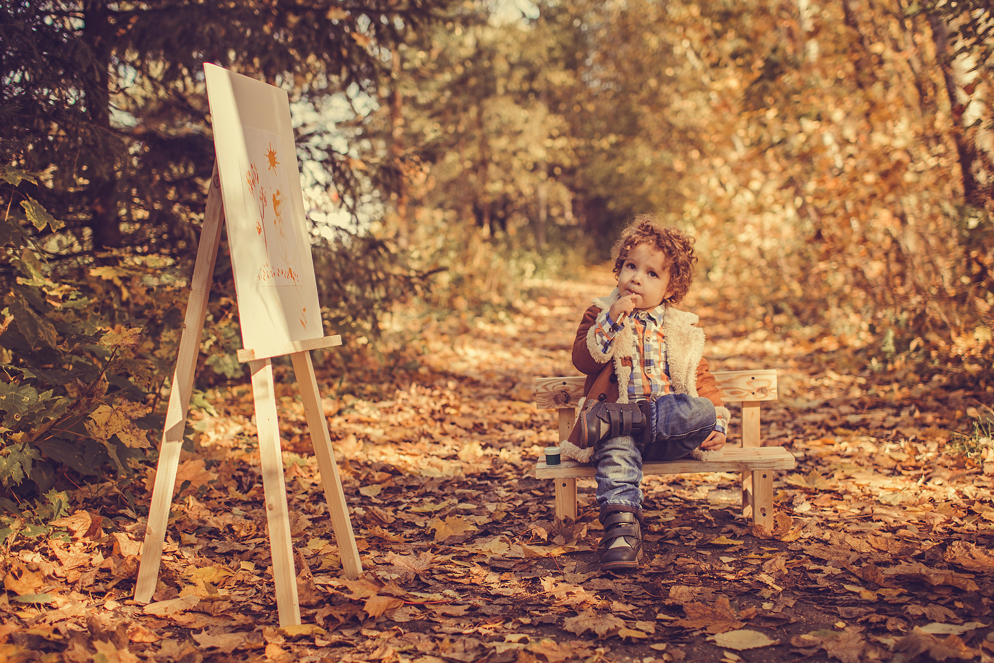 Художник. Детский и семейный фотограф в Пензе Лена бешенова