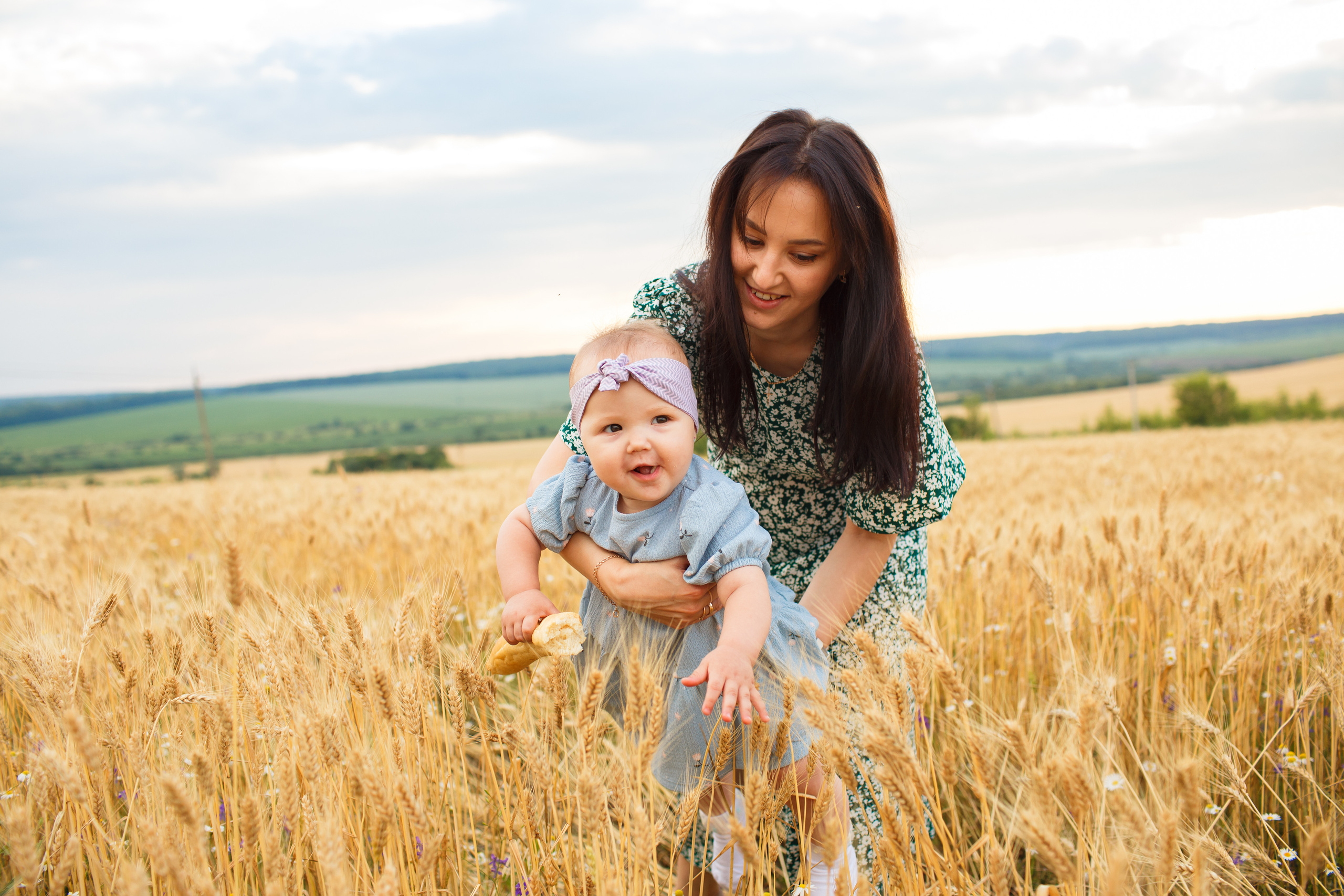 Пшеничное поле. Детский и семейный фотограф в Пензе Лена бешенова