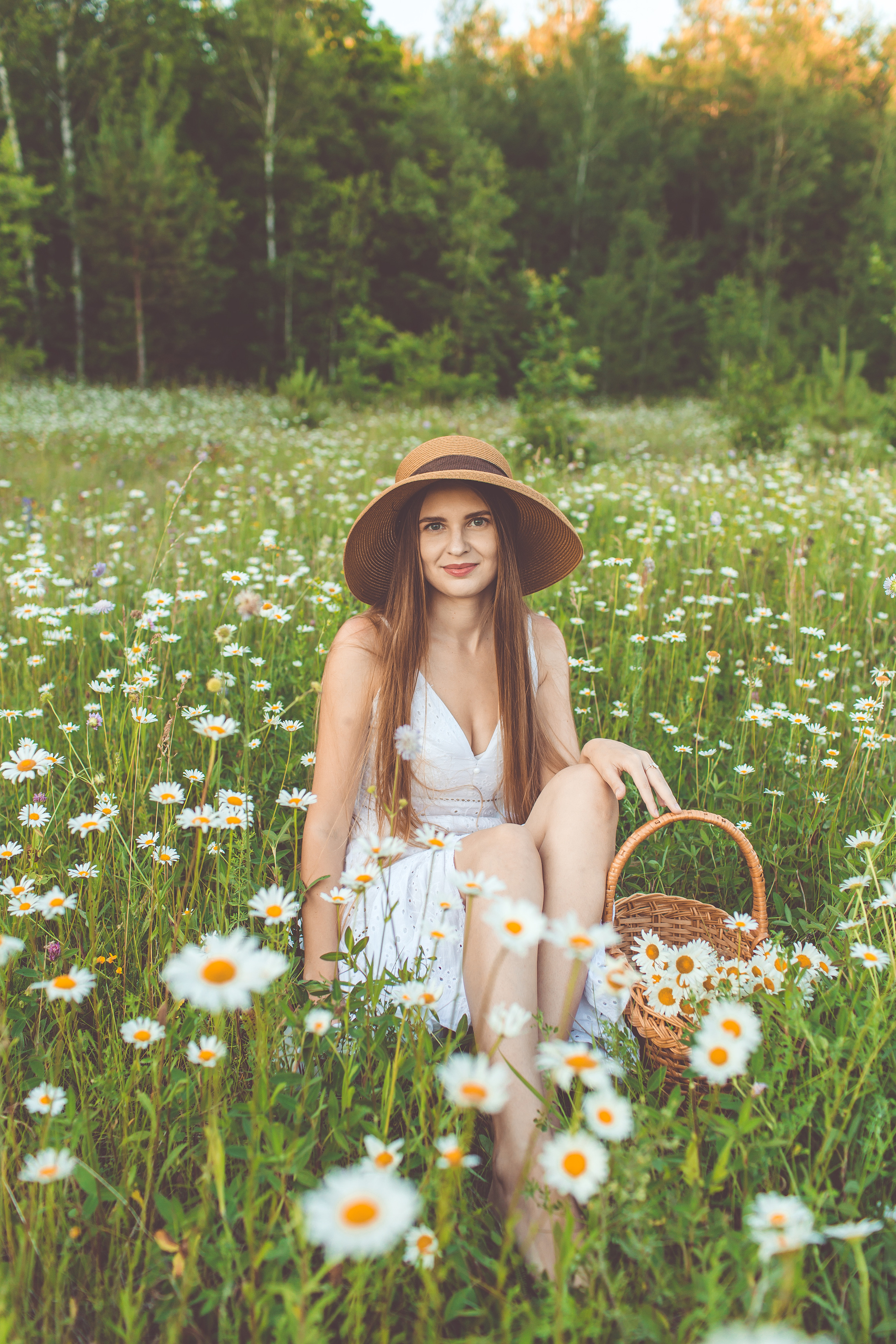 Фотосессии в ромашках. Детский и семейный фотограф в Пензе Лена бешенова