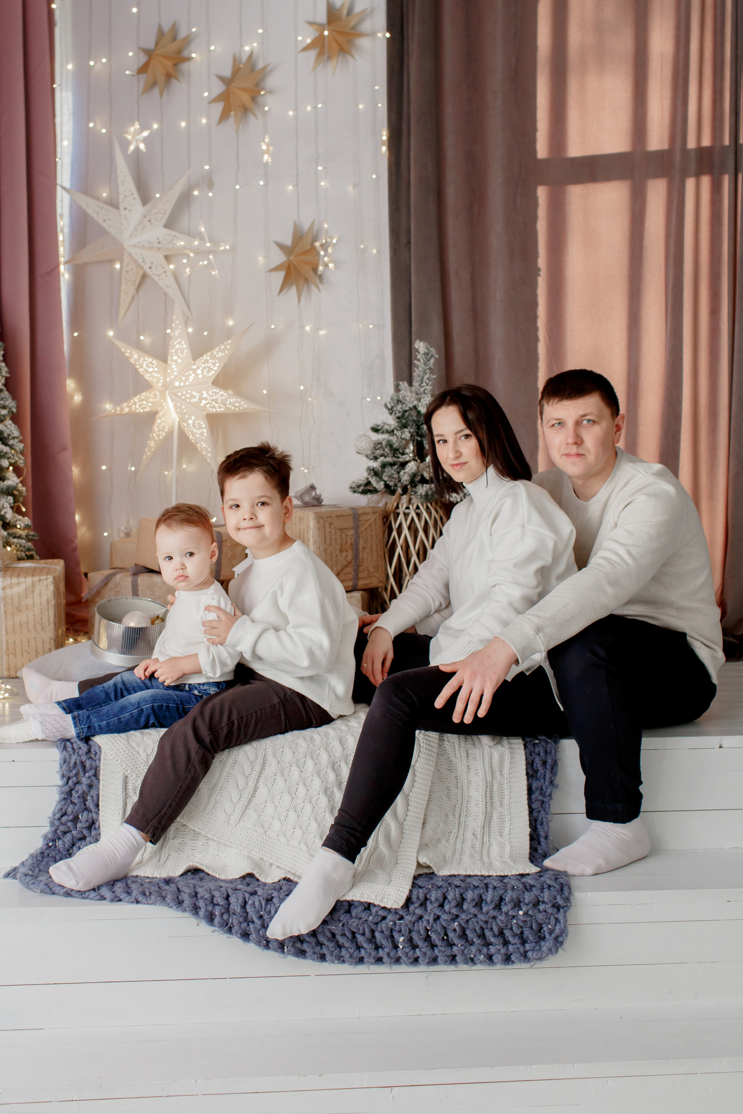 Новогодние. Детский и семейный фотограф в Пензе Лена бешенова