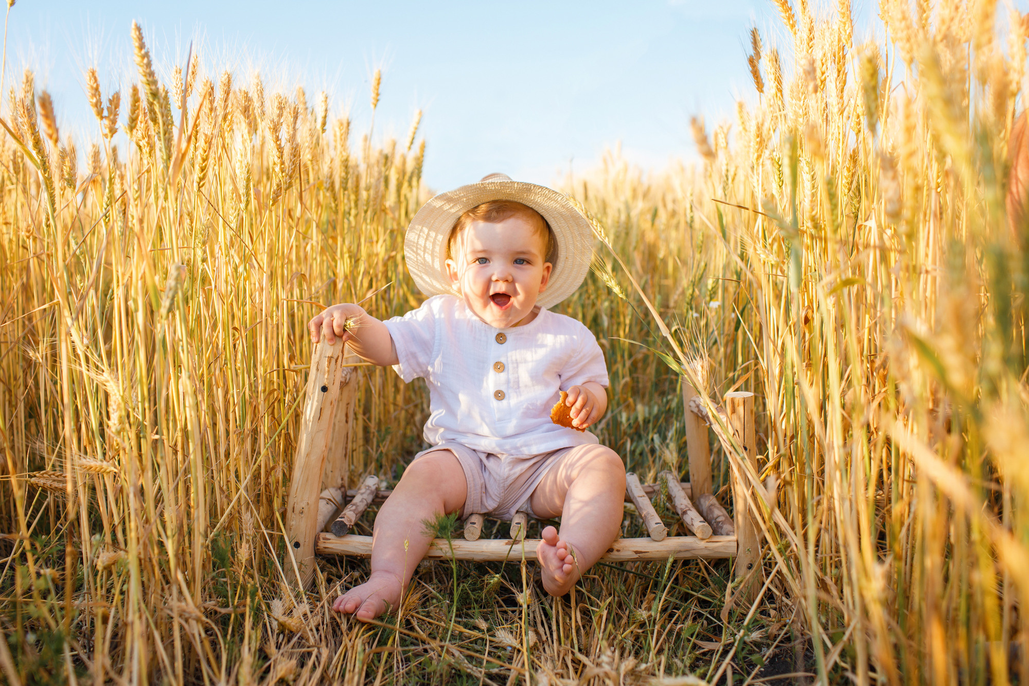 Пшеничное поле. Детский и семейный фотограф в Пензе Лена бешенова