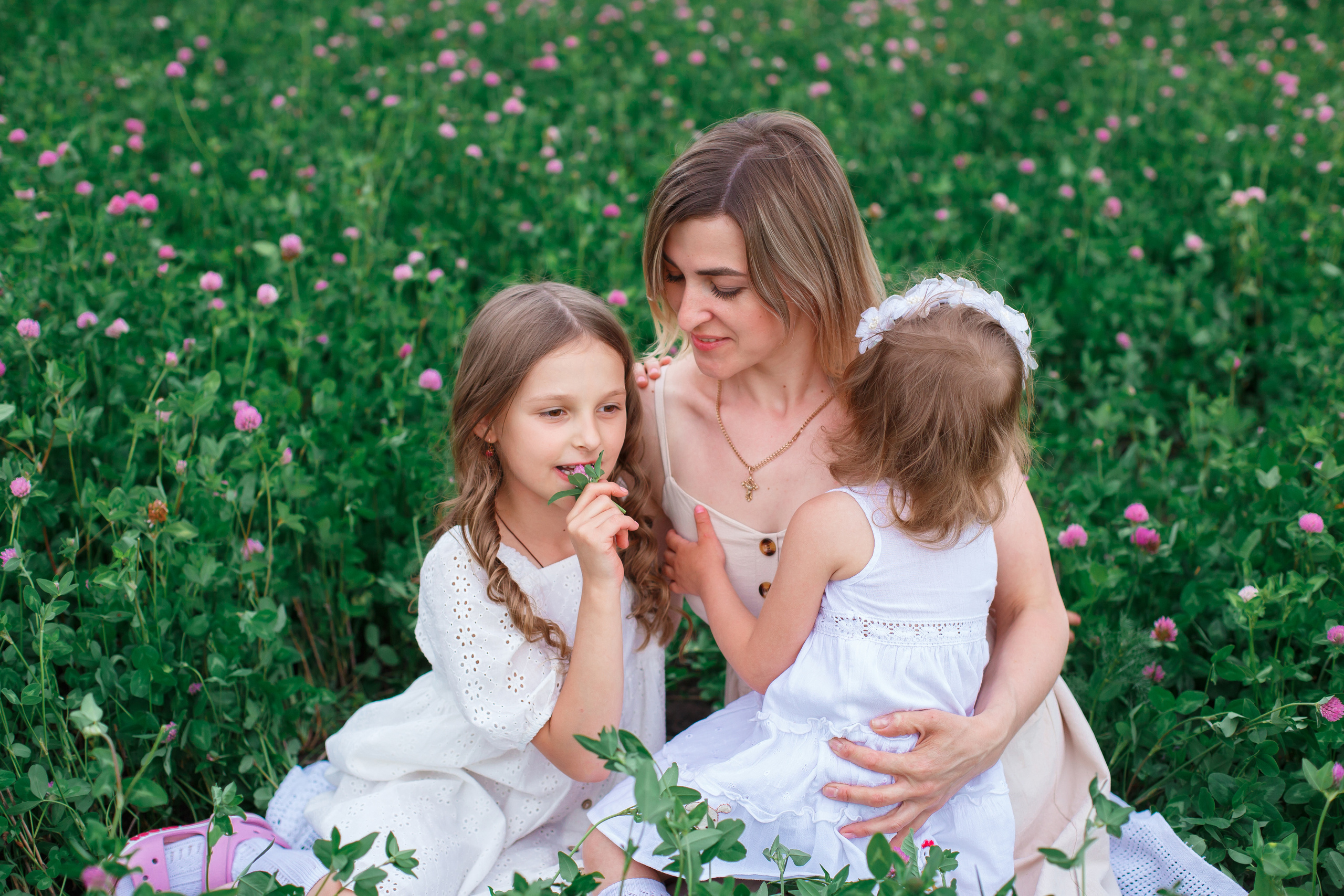 Люпины, клеверное поле. Детский и семейный фотограф в Пензе Лена бешенова