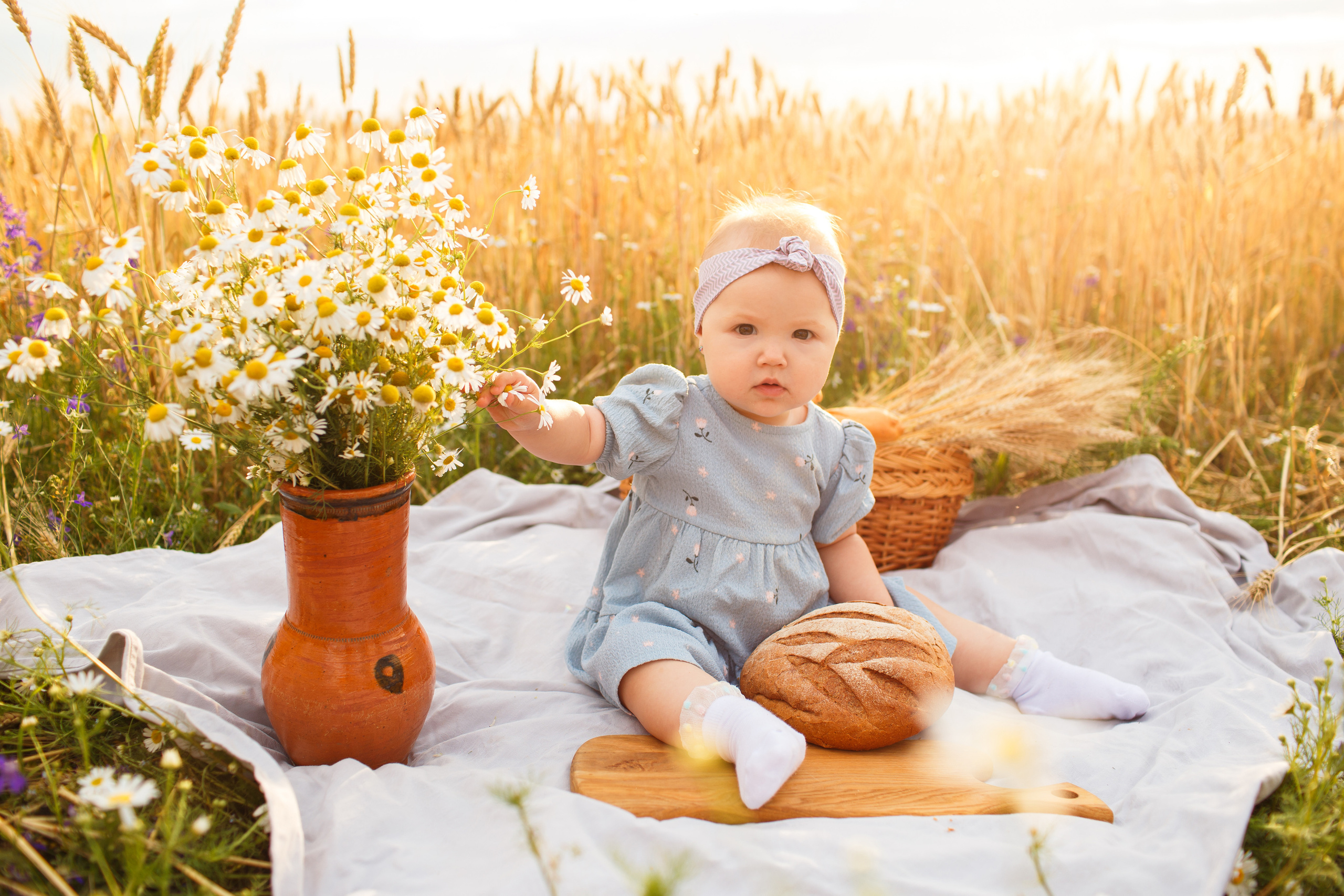 Пшеничное поле. Детский и семейный фотограф в Пензе Лена бешенова