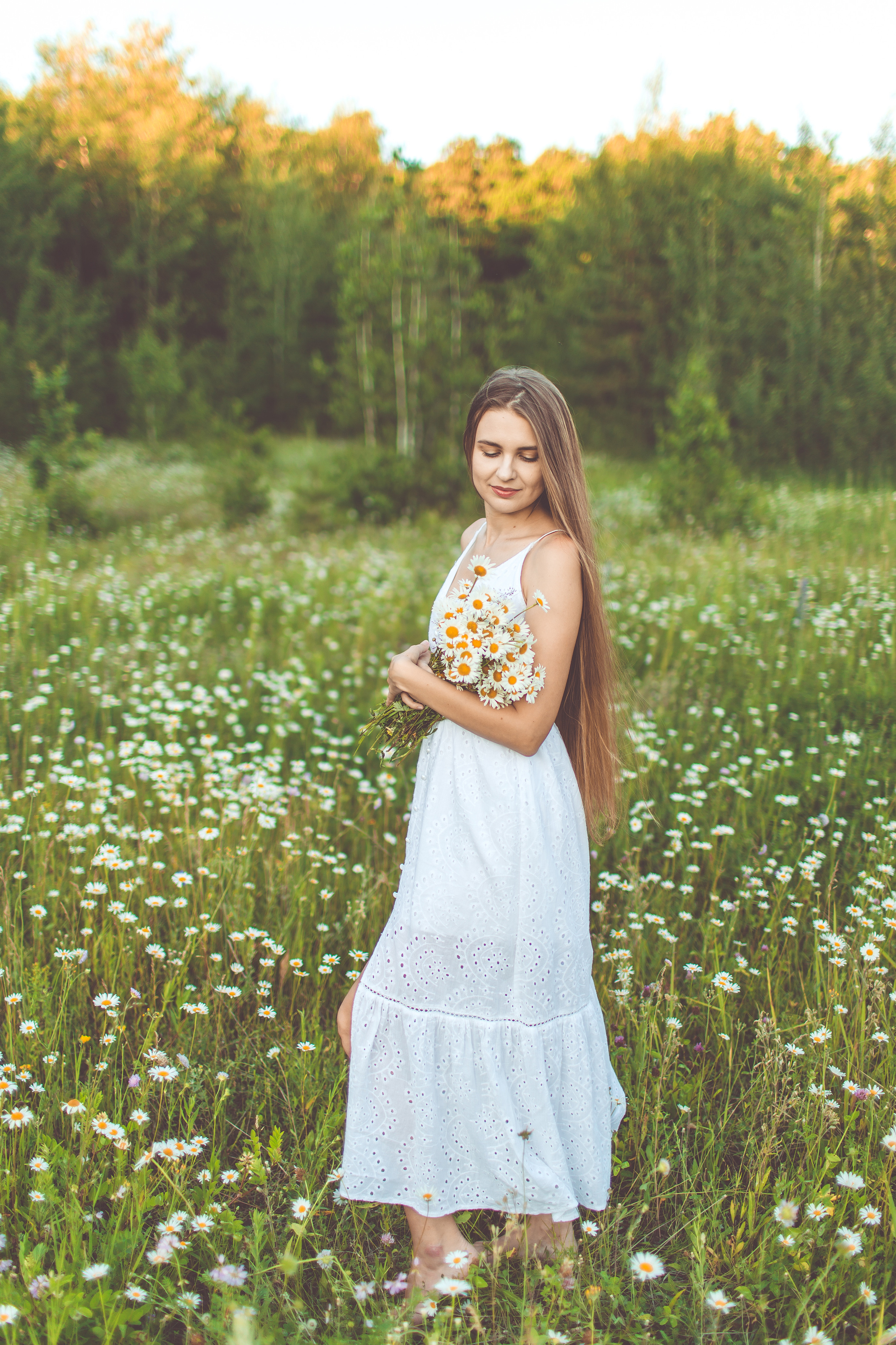 Фотосессии в ромашках. Детский и семейный фотограф в Пензе Лена бешенова