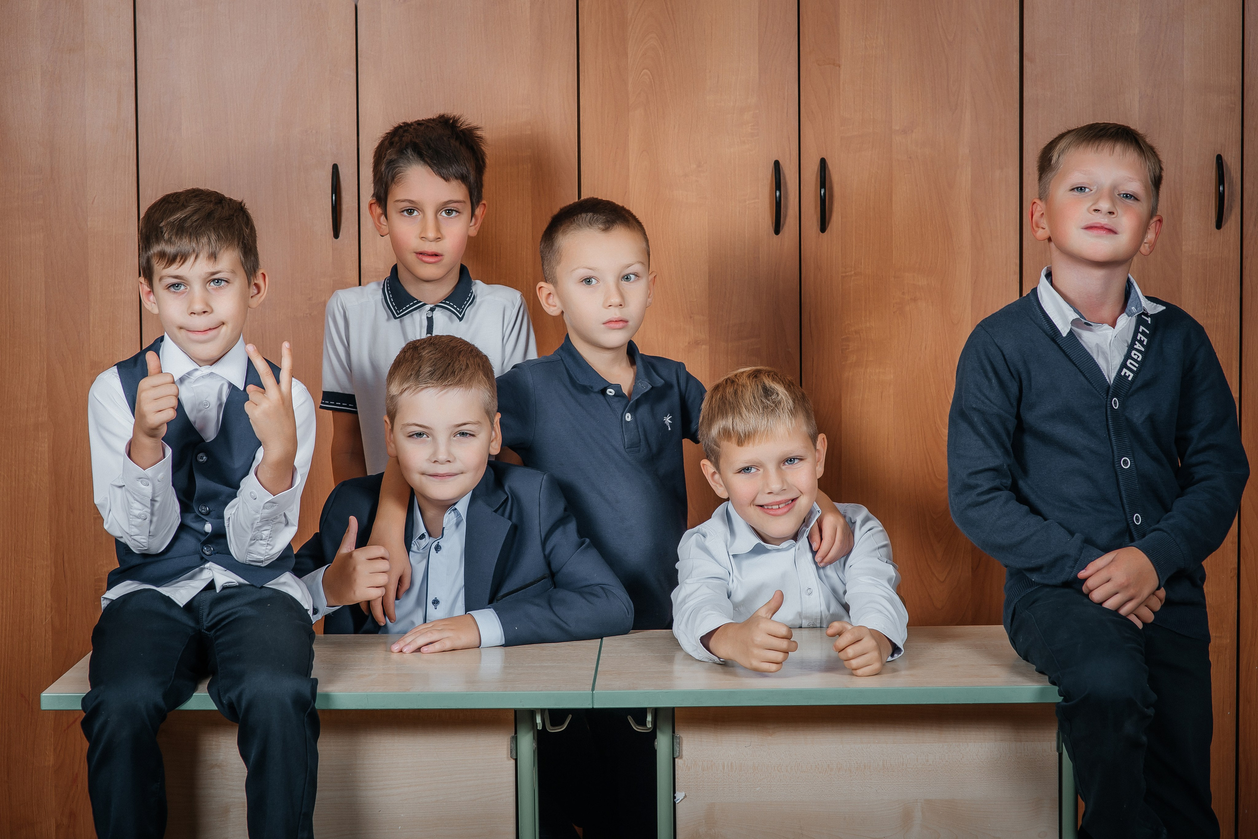 Первоклашки ГБОУ ЦОиС «Москва-98». Семейный фотограф в Москве Наталья Чуб, заказать Фотокнигу