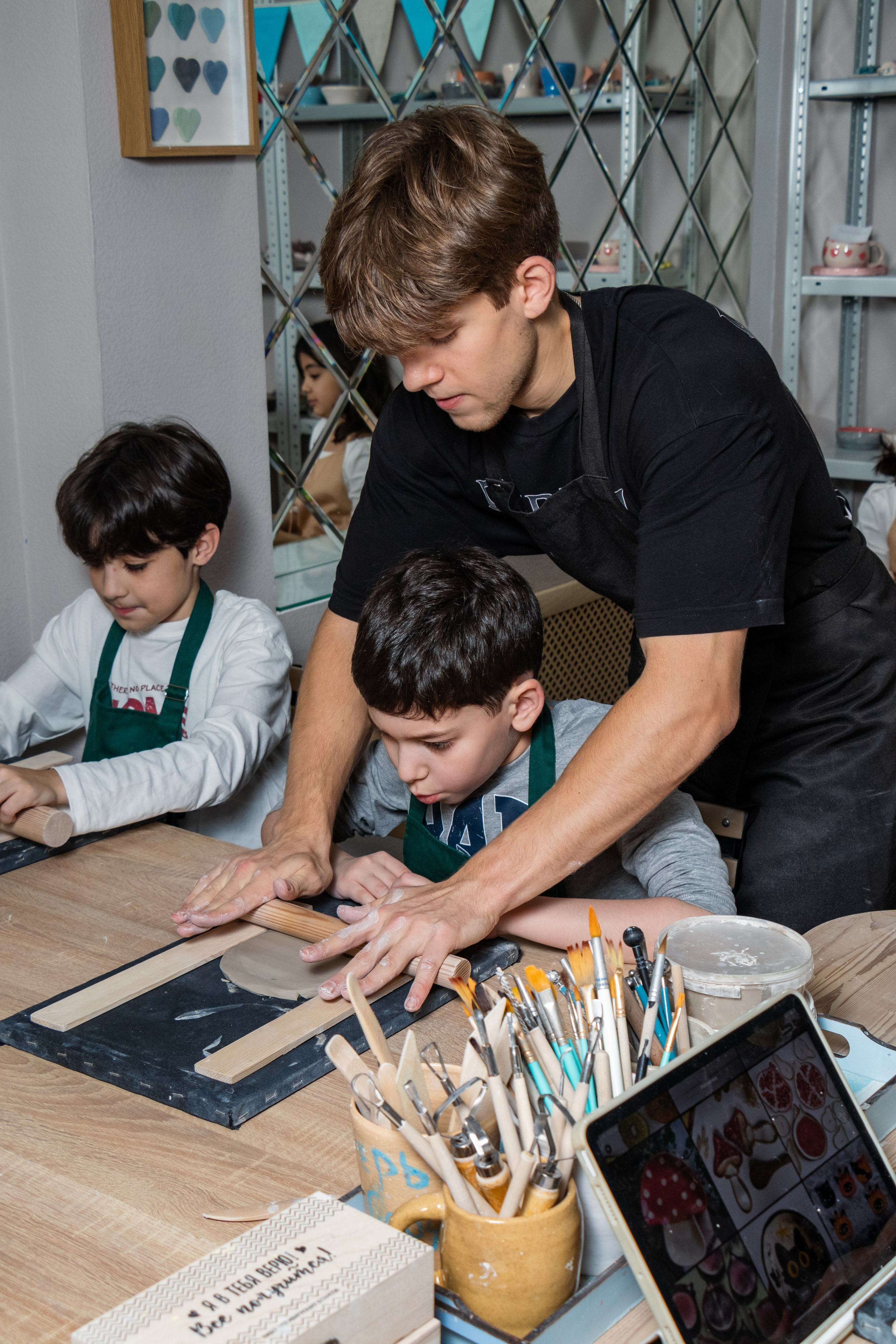 Мастер-класс. Гончарная мастерская. Портретный и репортажный фотограф