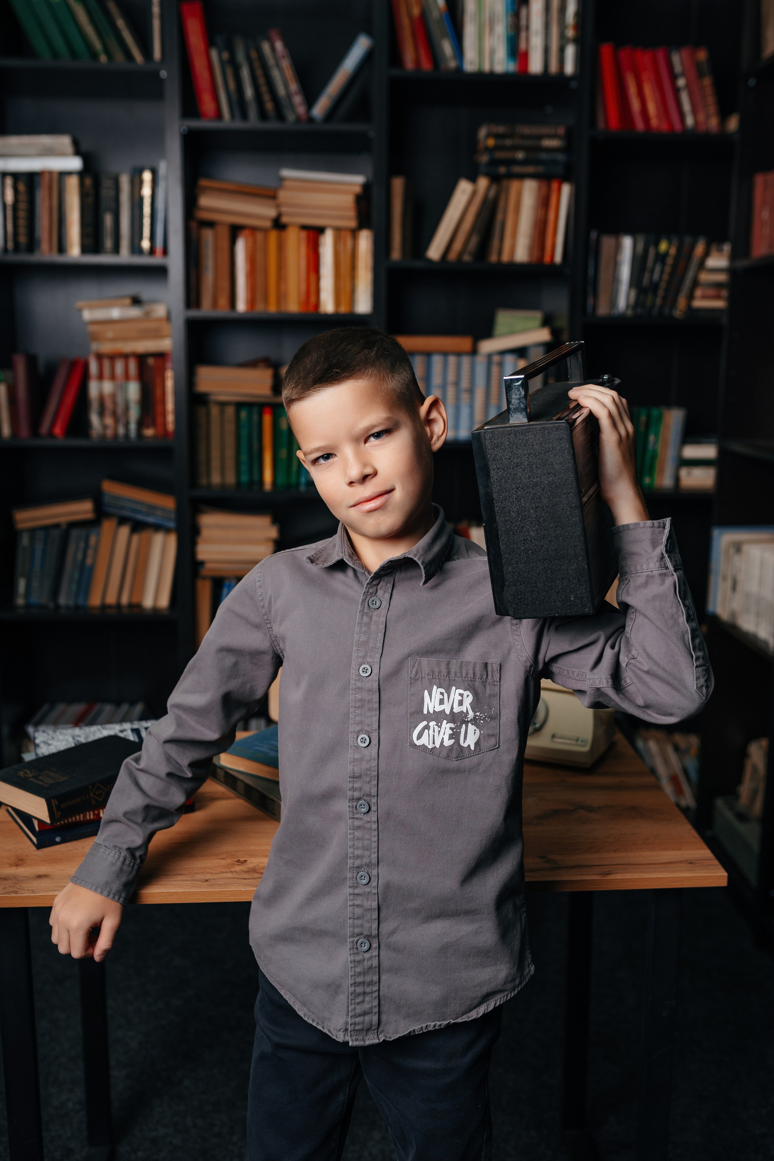 В студии. 4 класс. Фотограф Ким Наталья в Красноярске