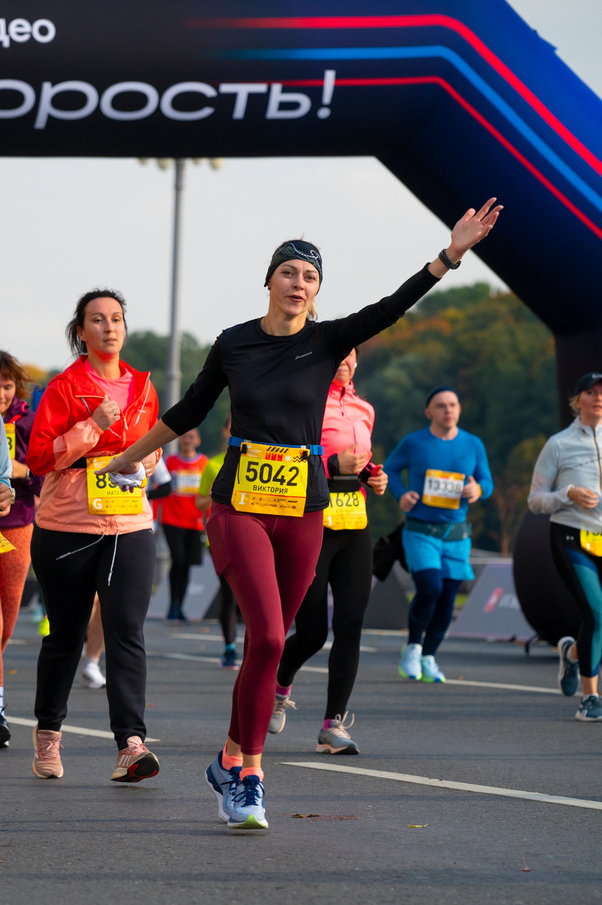 Спортивные мероприятия: Московский марафон 2024. Фотограф Михаил Волков