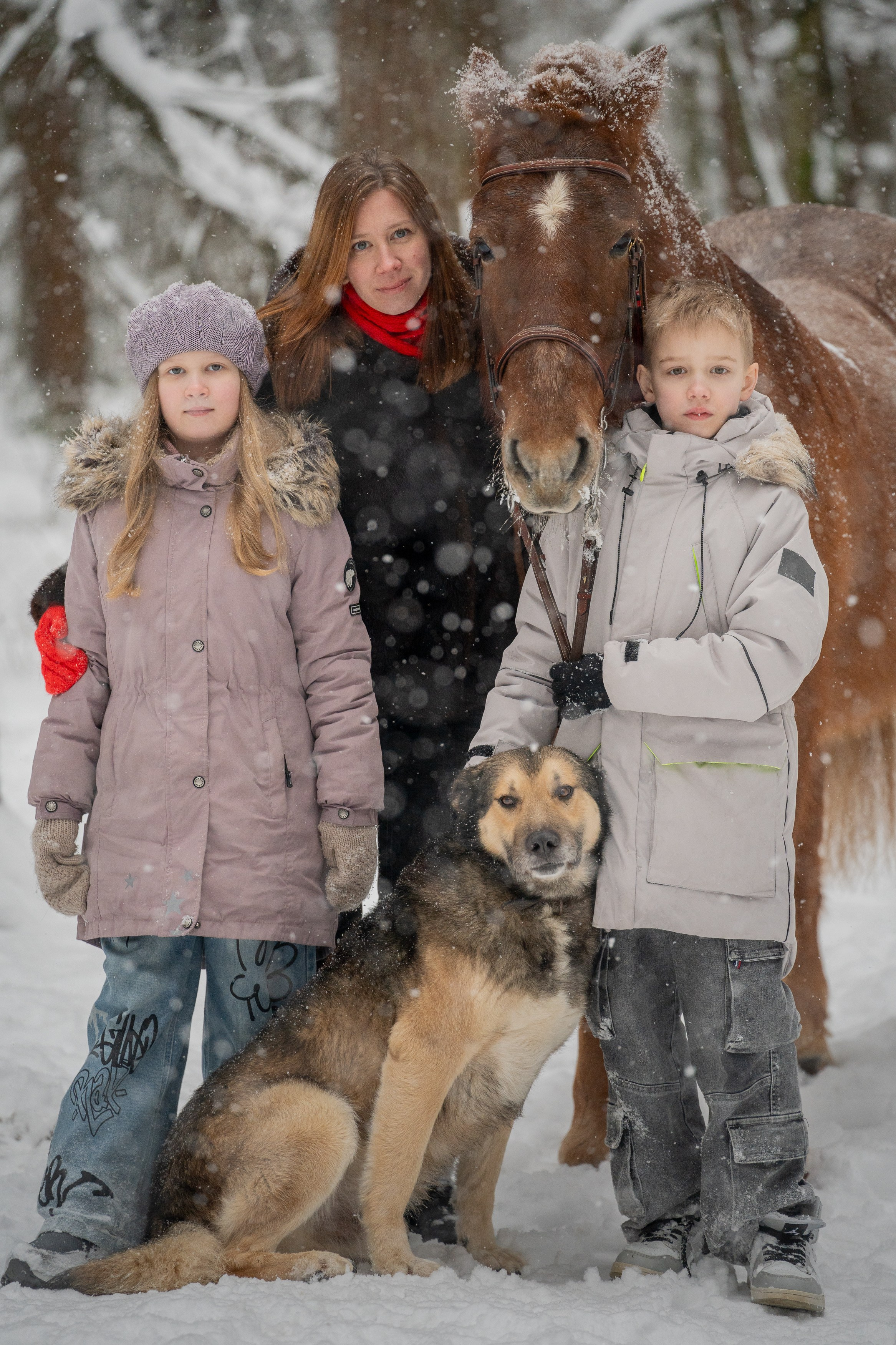 Семейная фотосессия в Москве. Портретный фотограф Олеся Владимирова в Москве
