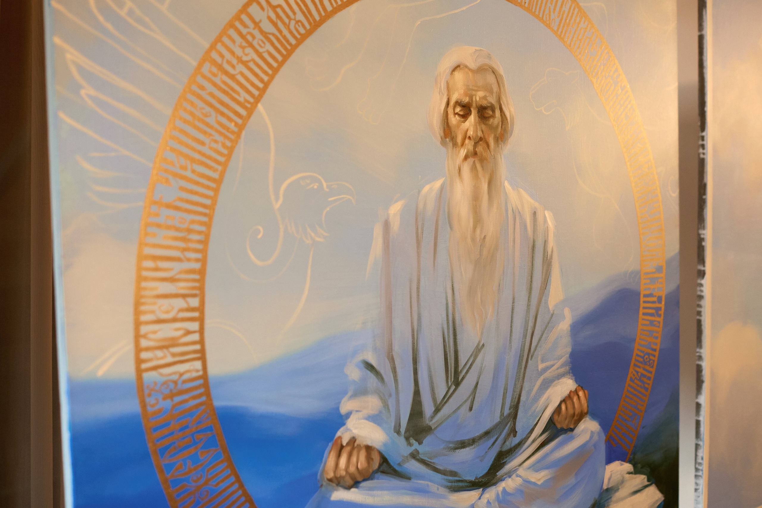 Встреча художников в небольшом загородном доме на Красной поляне. RetroChic Фото