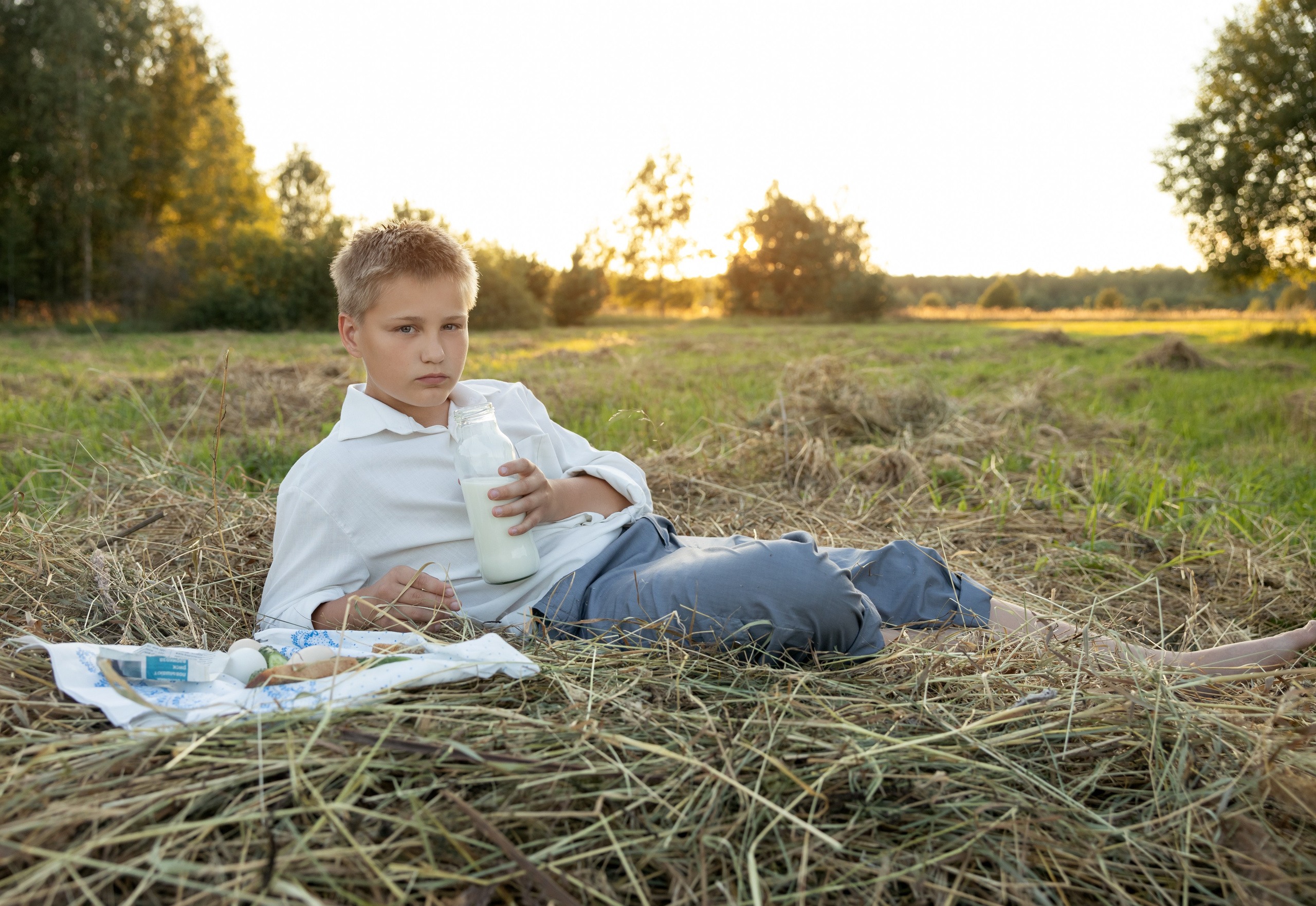 Сенокос. Семейный и детский фотограф г. Москва Супрунова Кристина