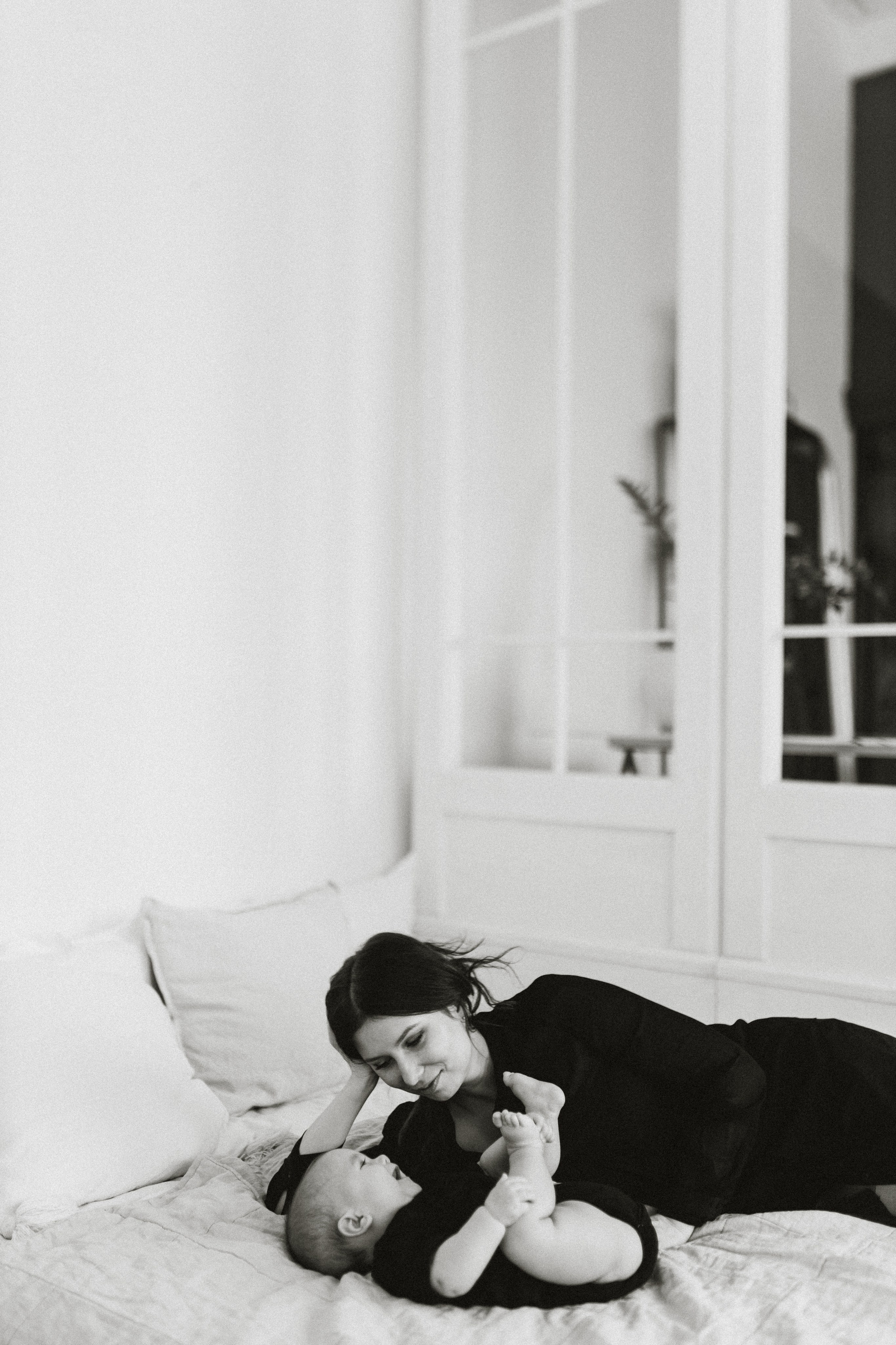 Фотосессия мама с малышом в студии. Семейный фотограф Екатеринбург Черепанова Олеся