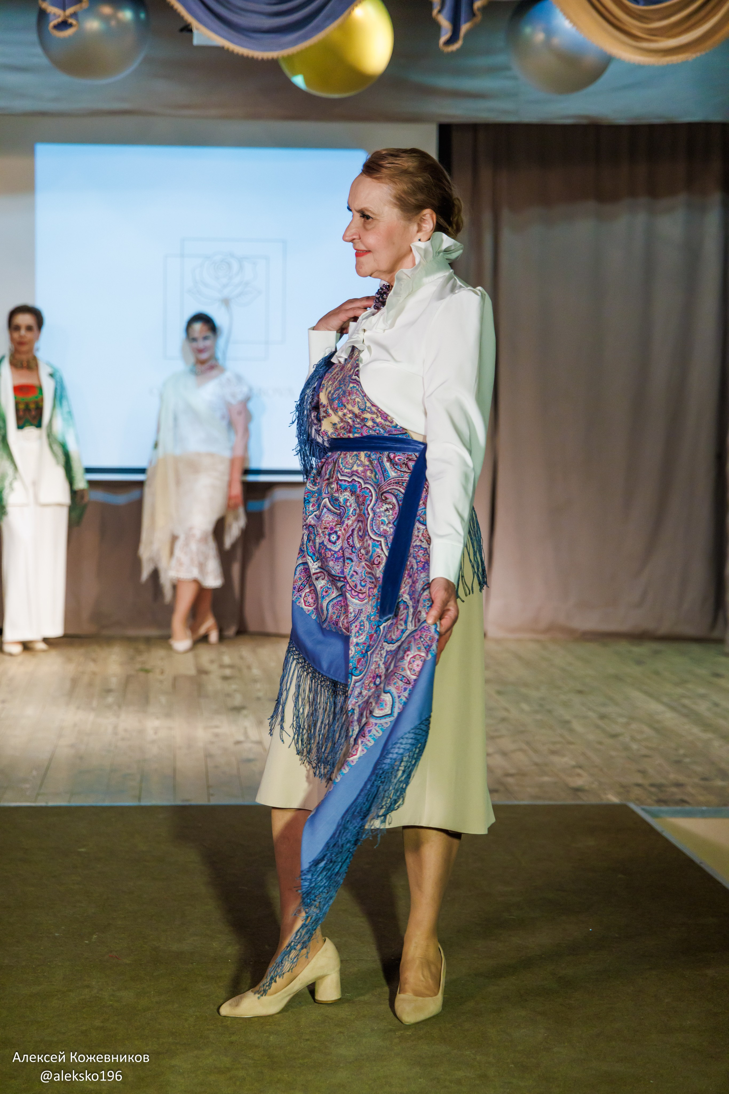 Фестиваль моды «Многогранный блеск под любым углом», 2025. Коллекционер и искусствовед Олеся Ястребова
