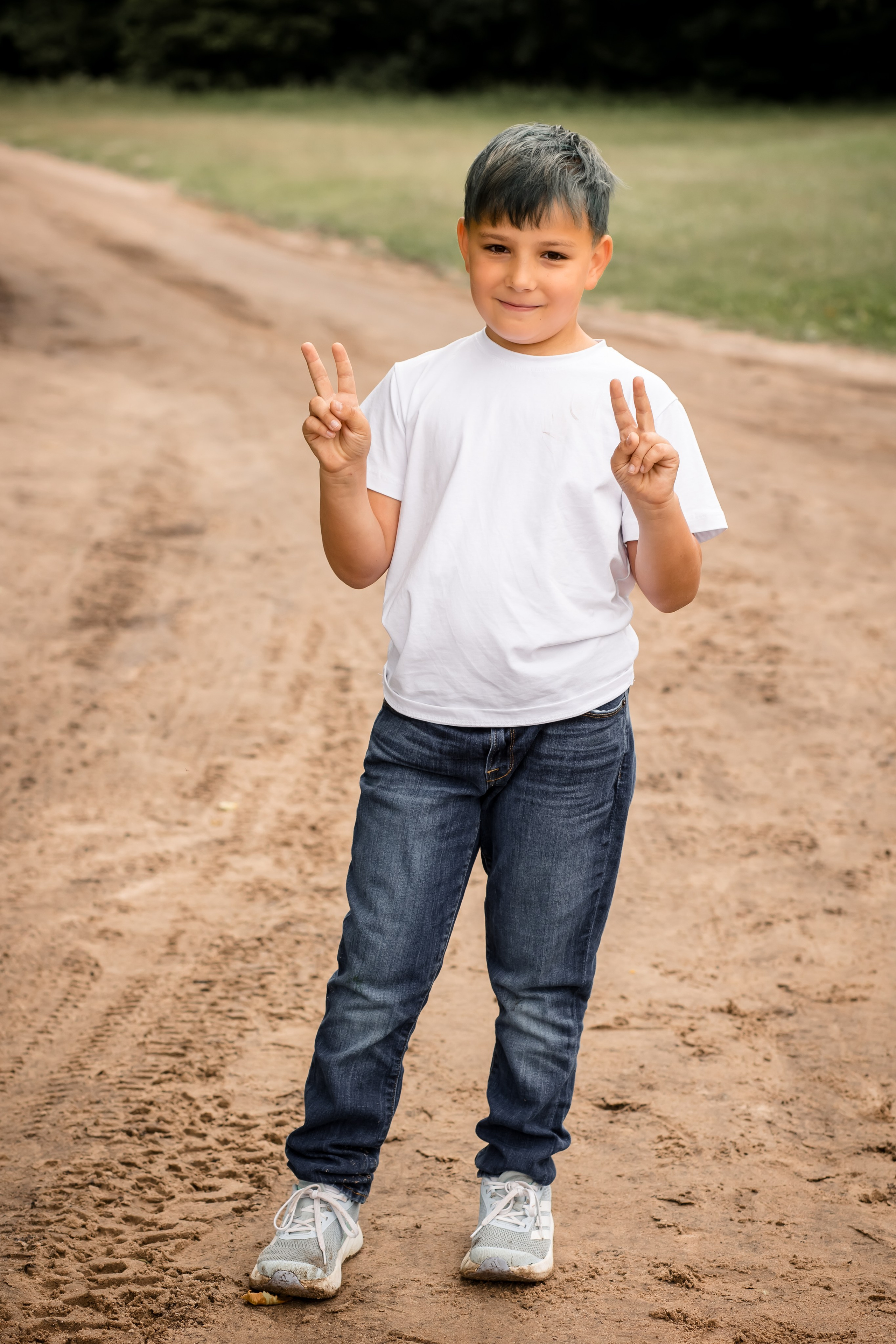 Катя с детками