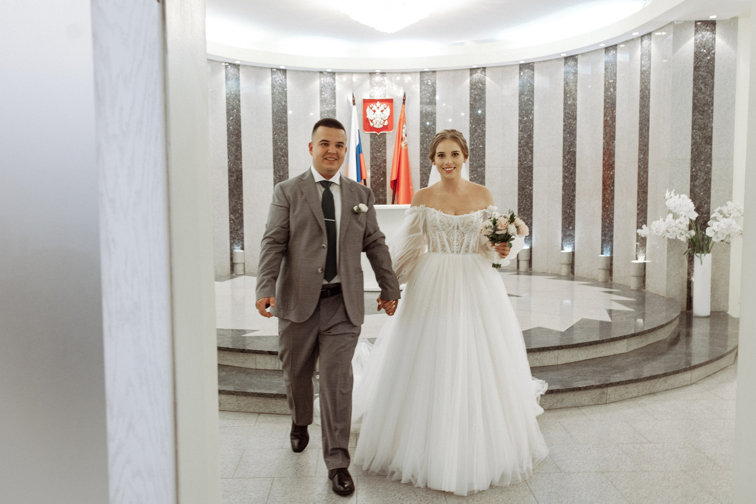 Мытищинский отдел ЗАГС. Свадебный фотограф Маргарита Глумскова