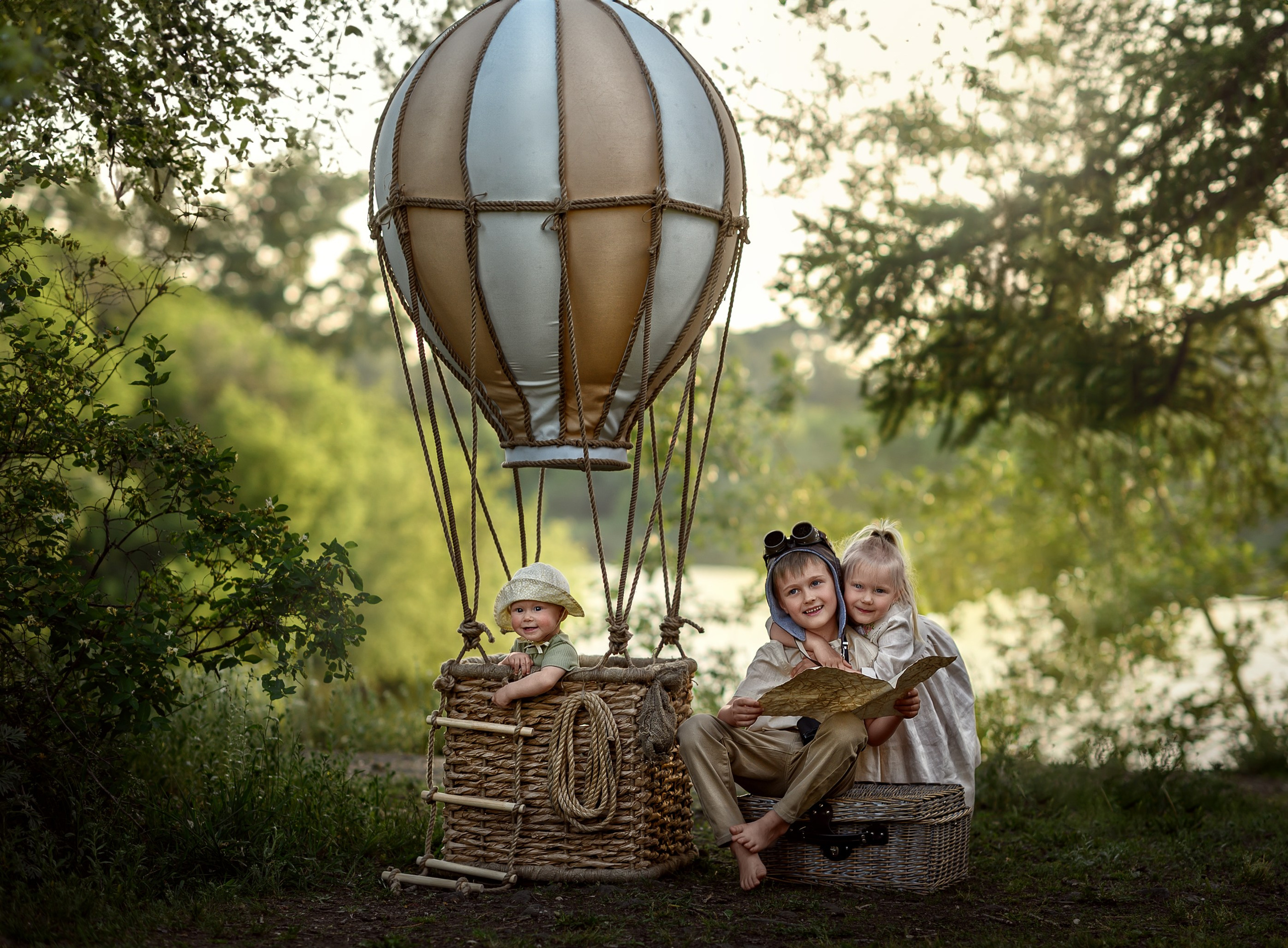 ВОЗДУШНЫЙ ШАР. Семейный фотограф Екатеринбург Лора Мур
