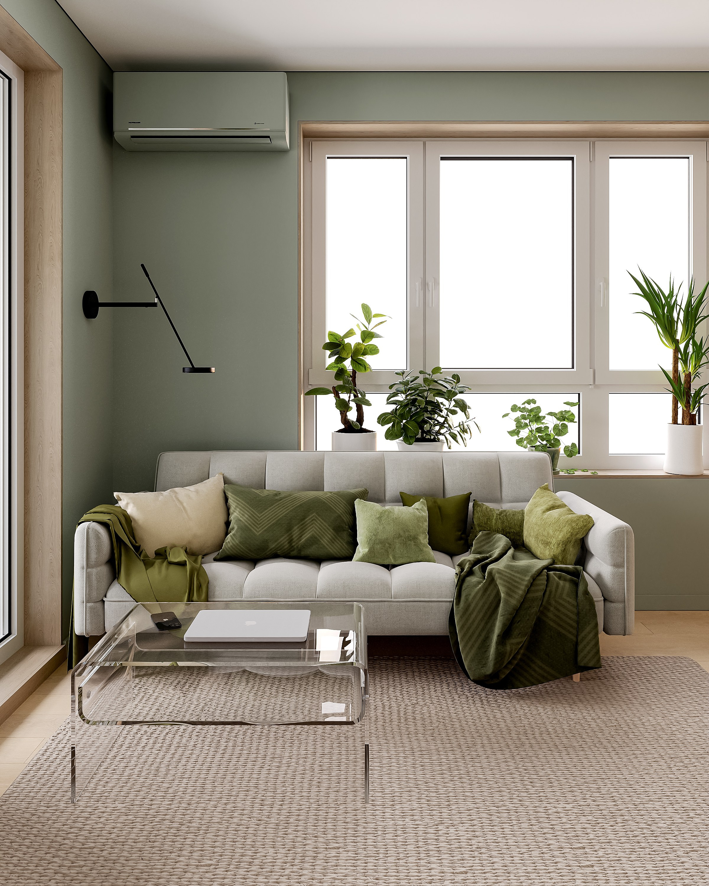 Квартира 37 м². 3Д-Визуализация Наталья Макогонова