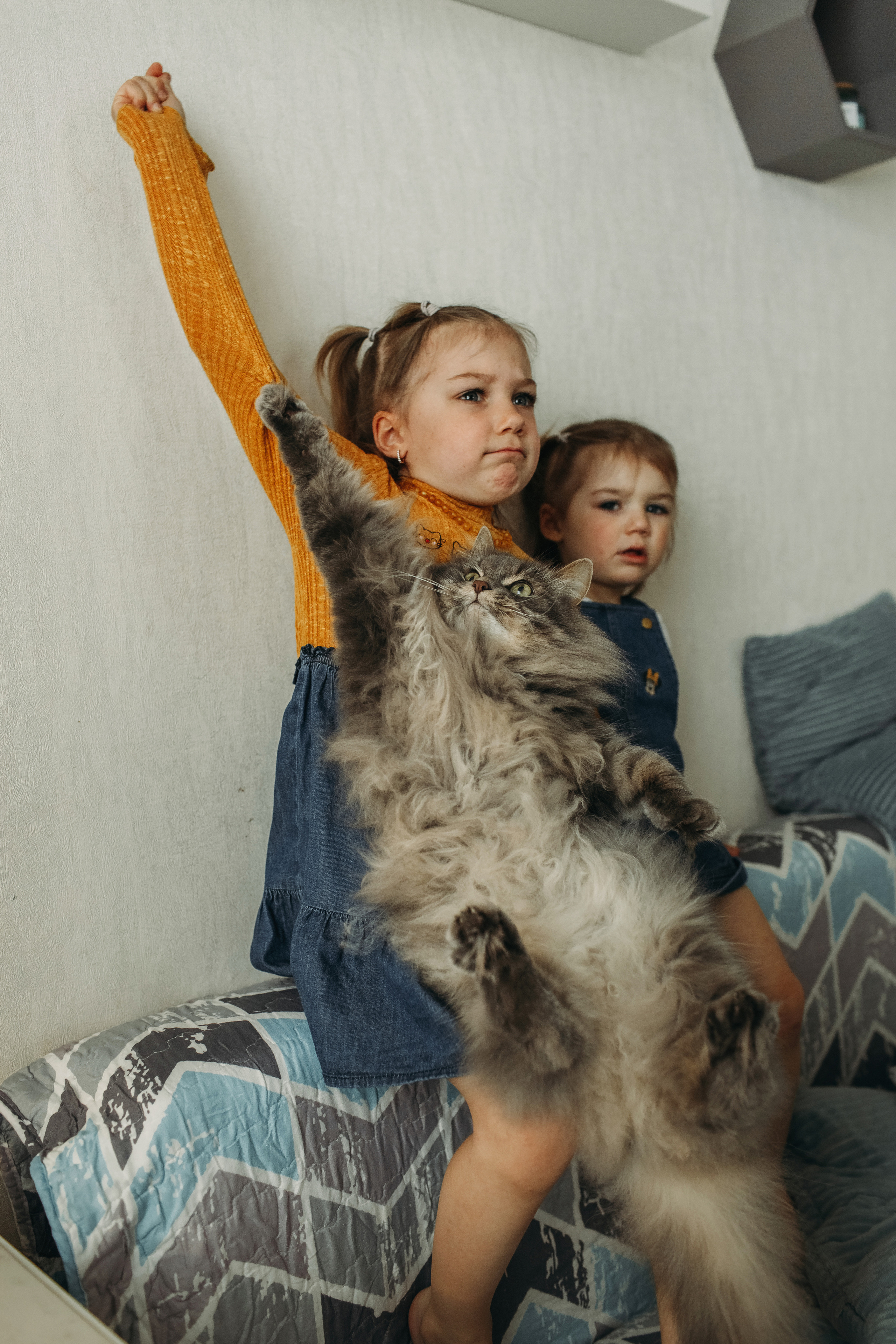 Домашняя фотоистория Таня и Леша + Варя и Василиса и кот Ватсон. Семейный, свадебный фотограф Минск Бобруйск Алла Сказова