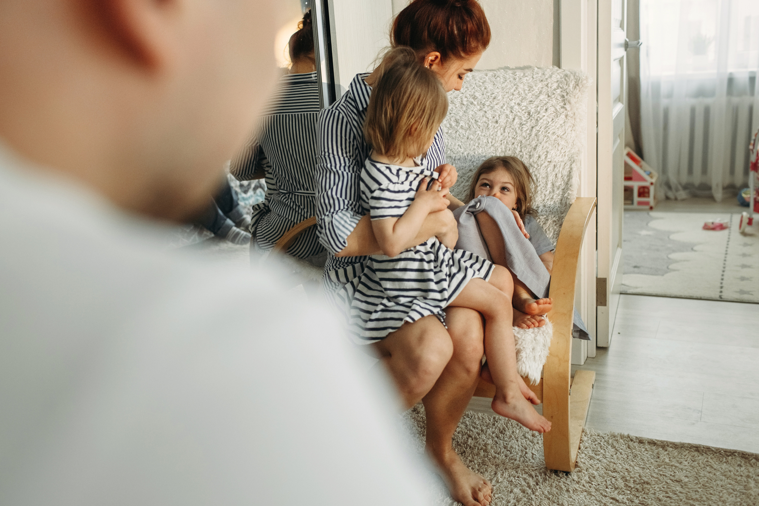 Домашняя фотоистория Таня и Леша + Варя и Василиса и кот Ватсон. Семейный, свадебный фотограф Минск Бобруйск Алла Сказова