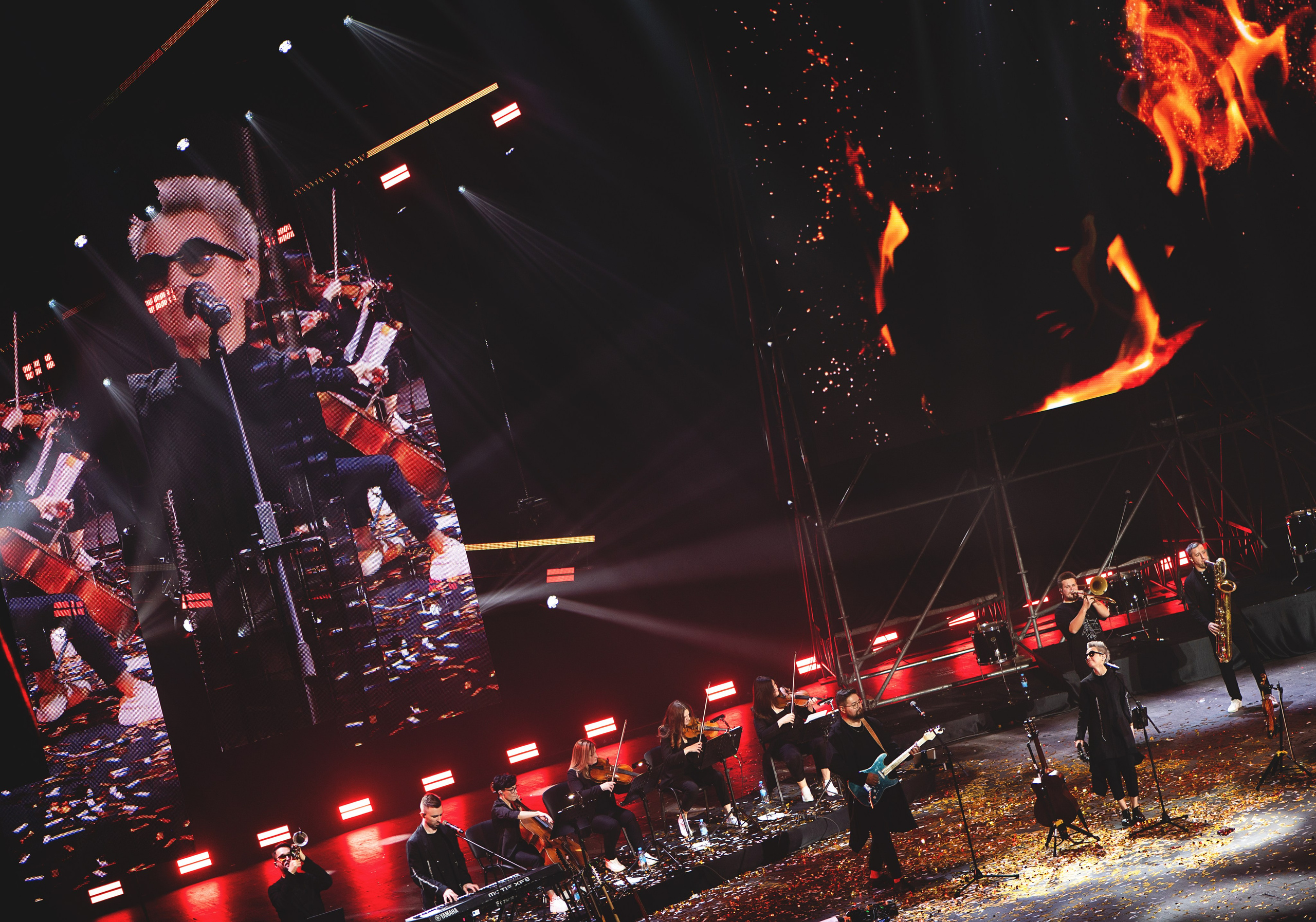 Сурганова и Оркестр, 20 лет, Москва, Крокус, 18.11.2023. Фотограф в Москве, Оксана Ребристая