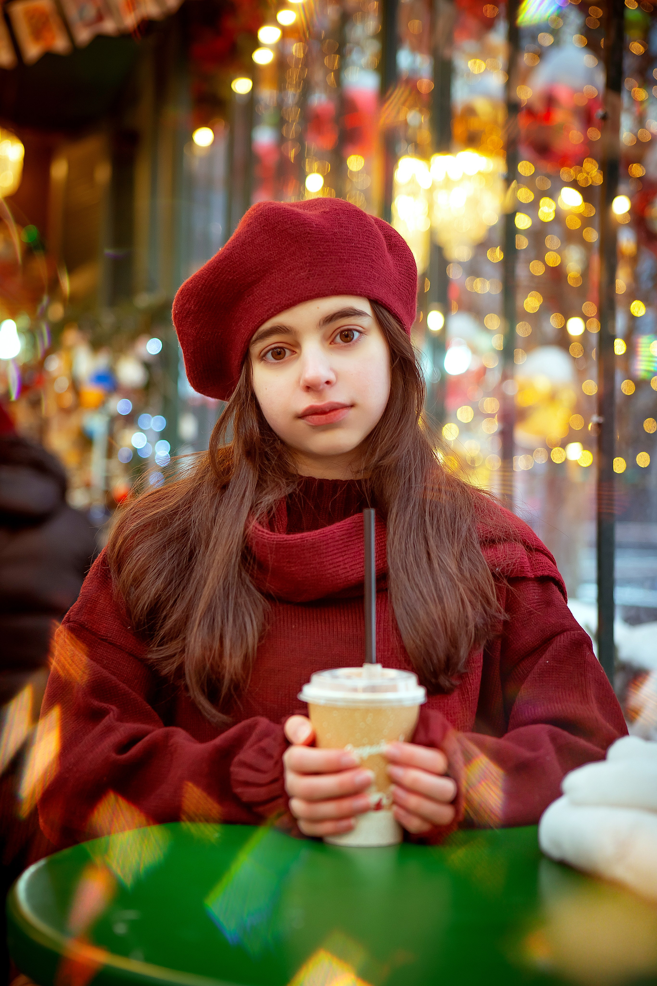 Новогодняя Москва. Мария. Фотограф Мария Кольцова