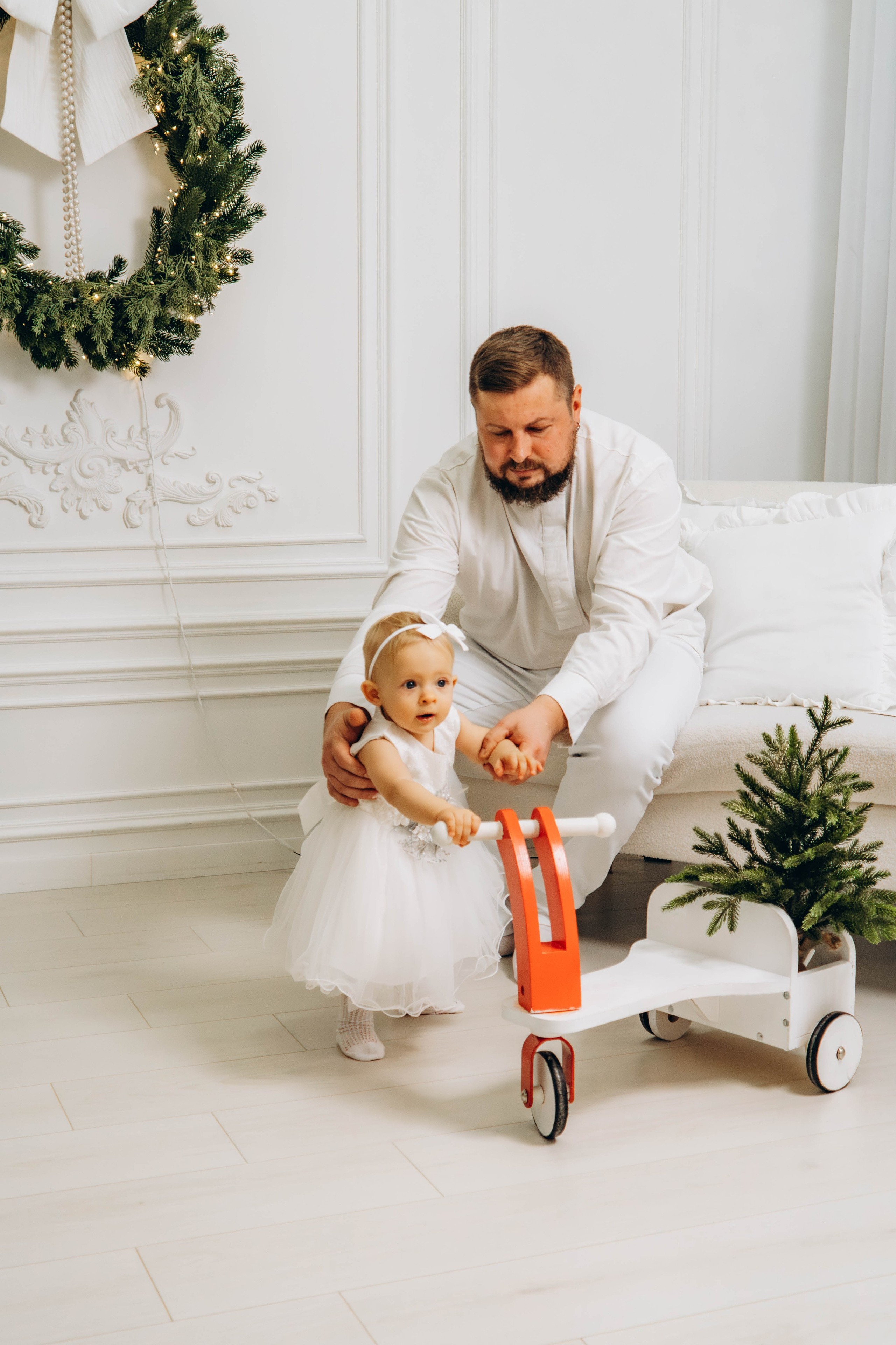 Съемка на годик малышки. Студия «LuLu». Фотограф Москва Валерия Веденина